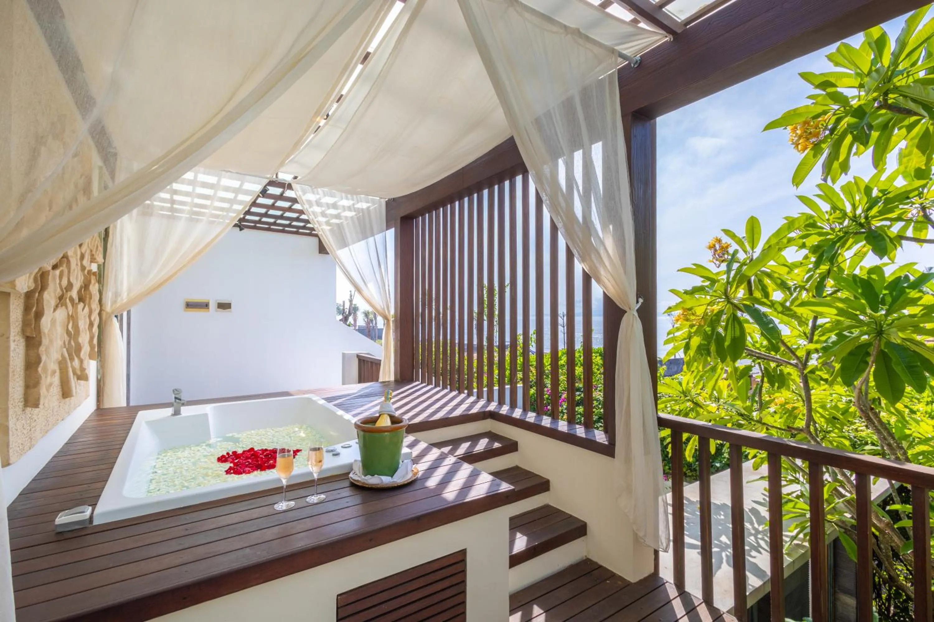 Balcony/Terrace in The Royal Purnama Luxury Villas - Adults Only