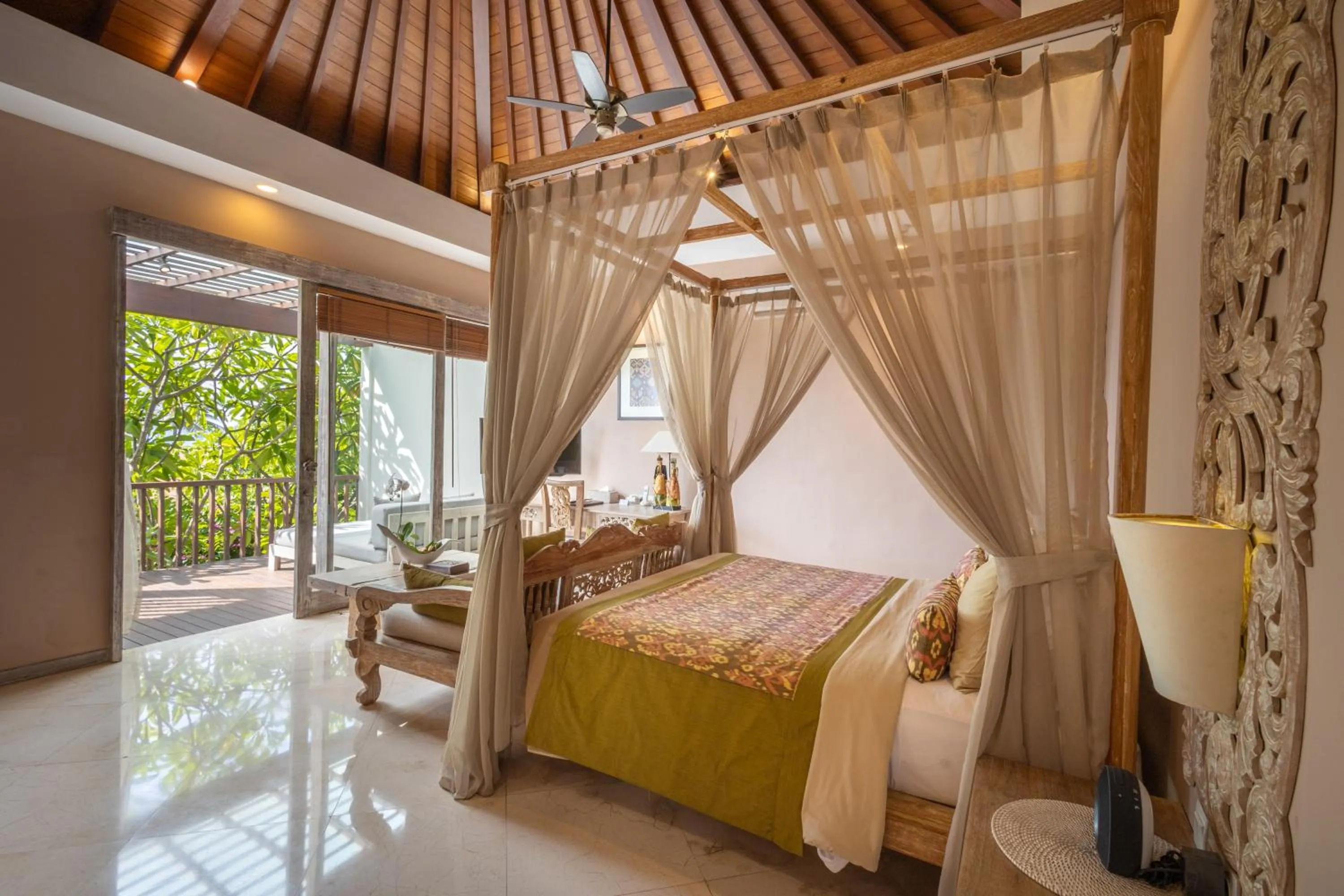 Bedroom, Bed in The Royal Purnama Luxury Villas - Adults Only