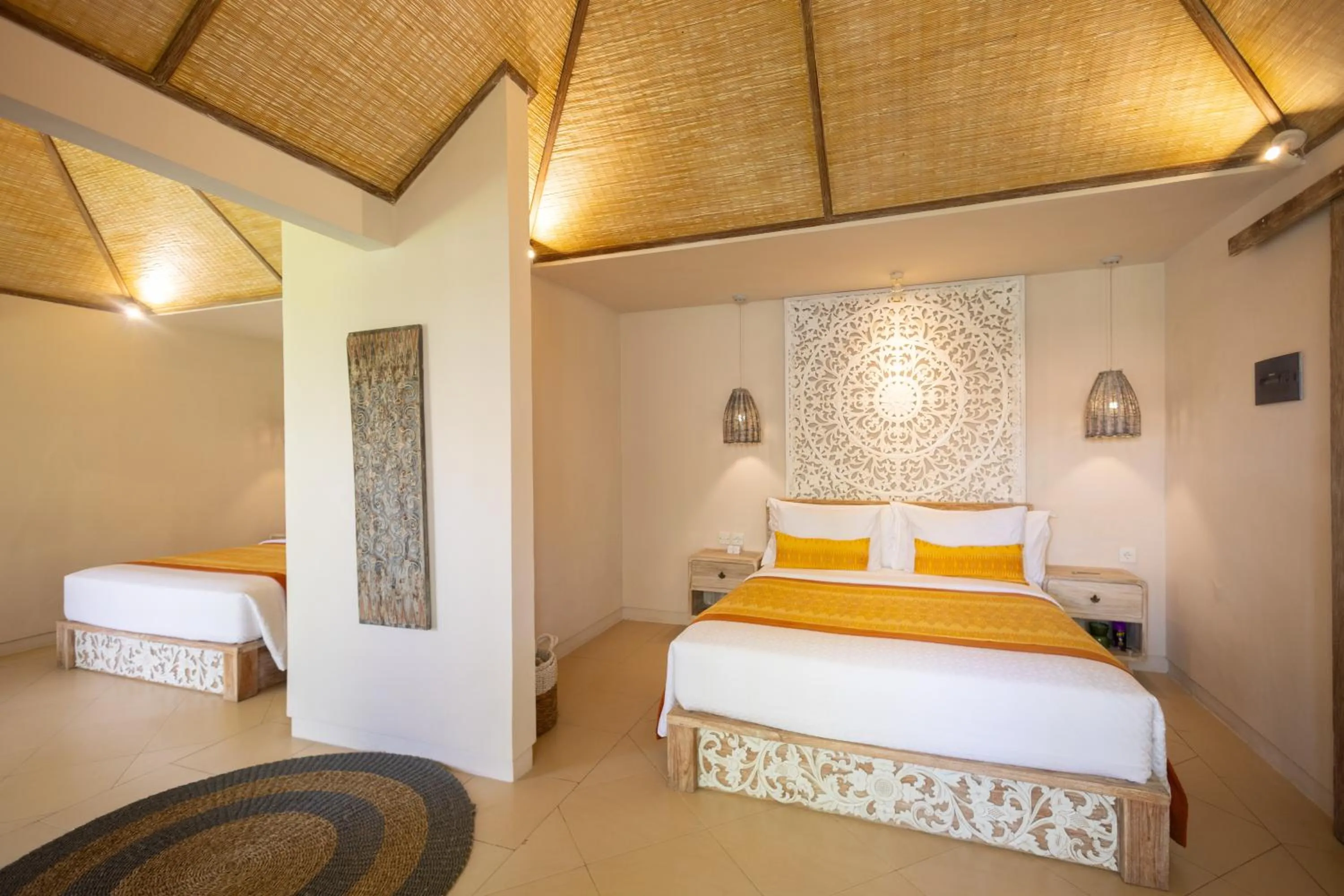 Bedroom, Bed in The Royal Purnama Luxury Villas - Adults Only