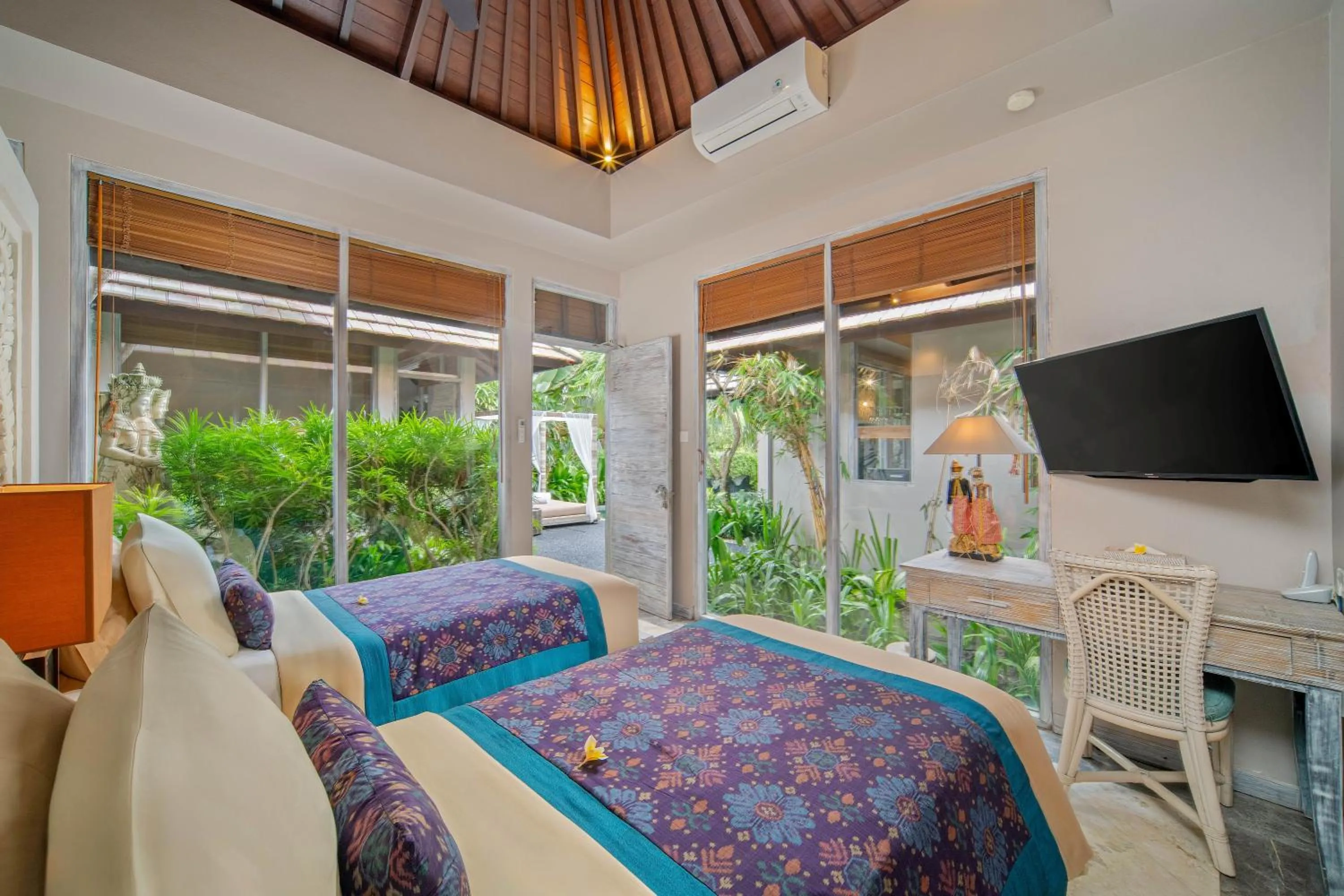 Bedroom, Bed in The Royal Purnama Luxury Villas - Adults Only
