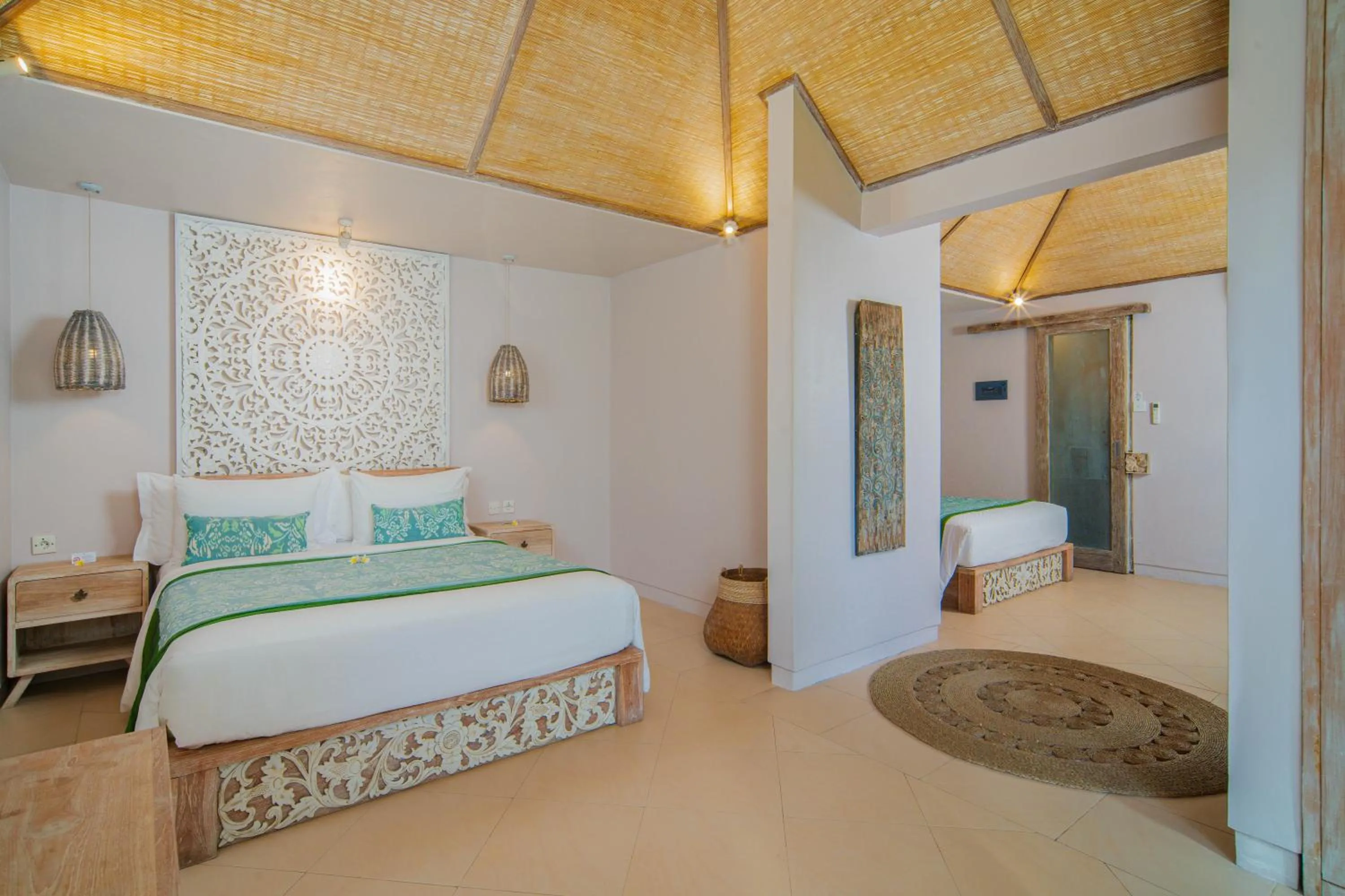 Bedroom, Bed in The Royal Purnama Luxury Villas - Adults Only