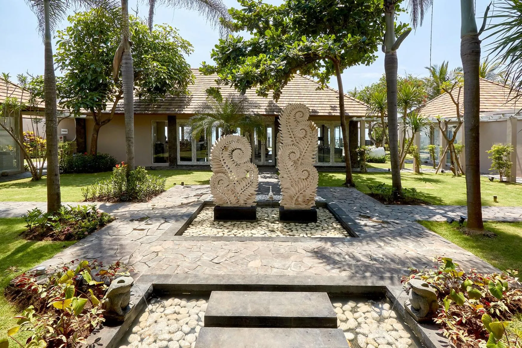 Patio in The Royal Purnama Luxury Villas - Adults Only