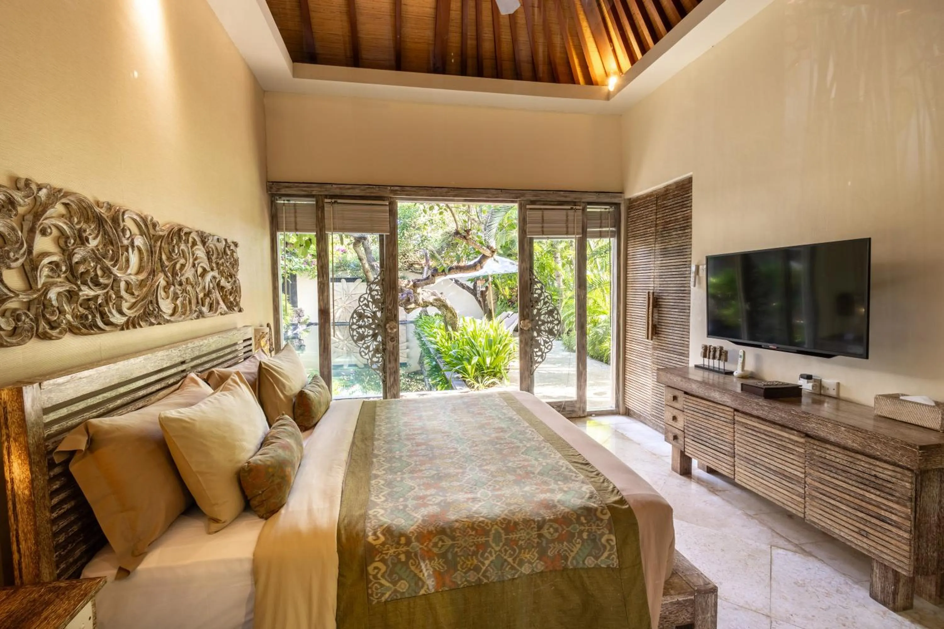 Bedroom, Bed in The Royal Purnama Luxury Villas - Adults Only