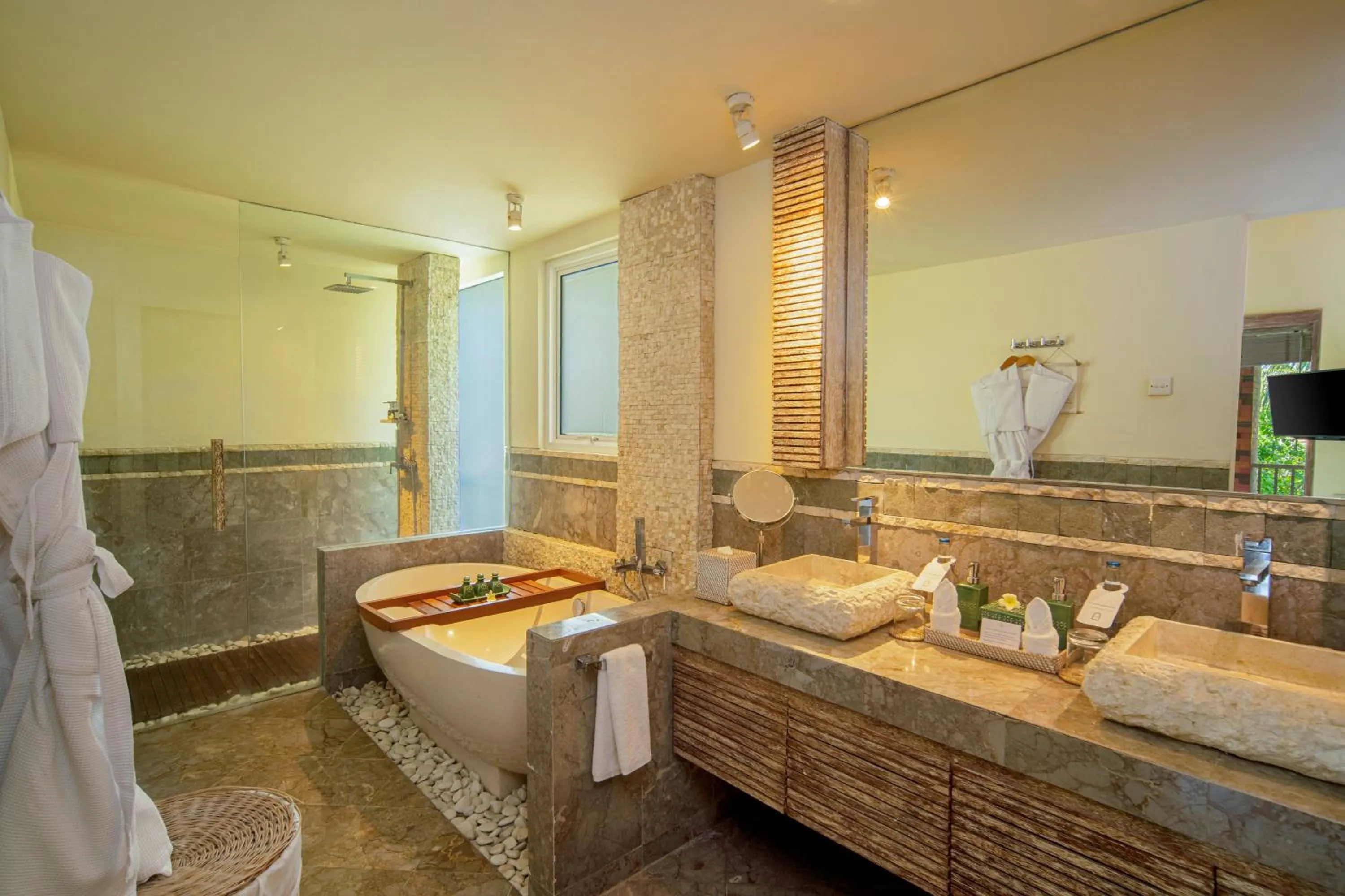 Bathroom in The Royal Purnama Luxury Villas - Adults Only