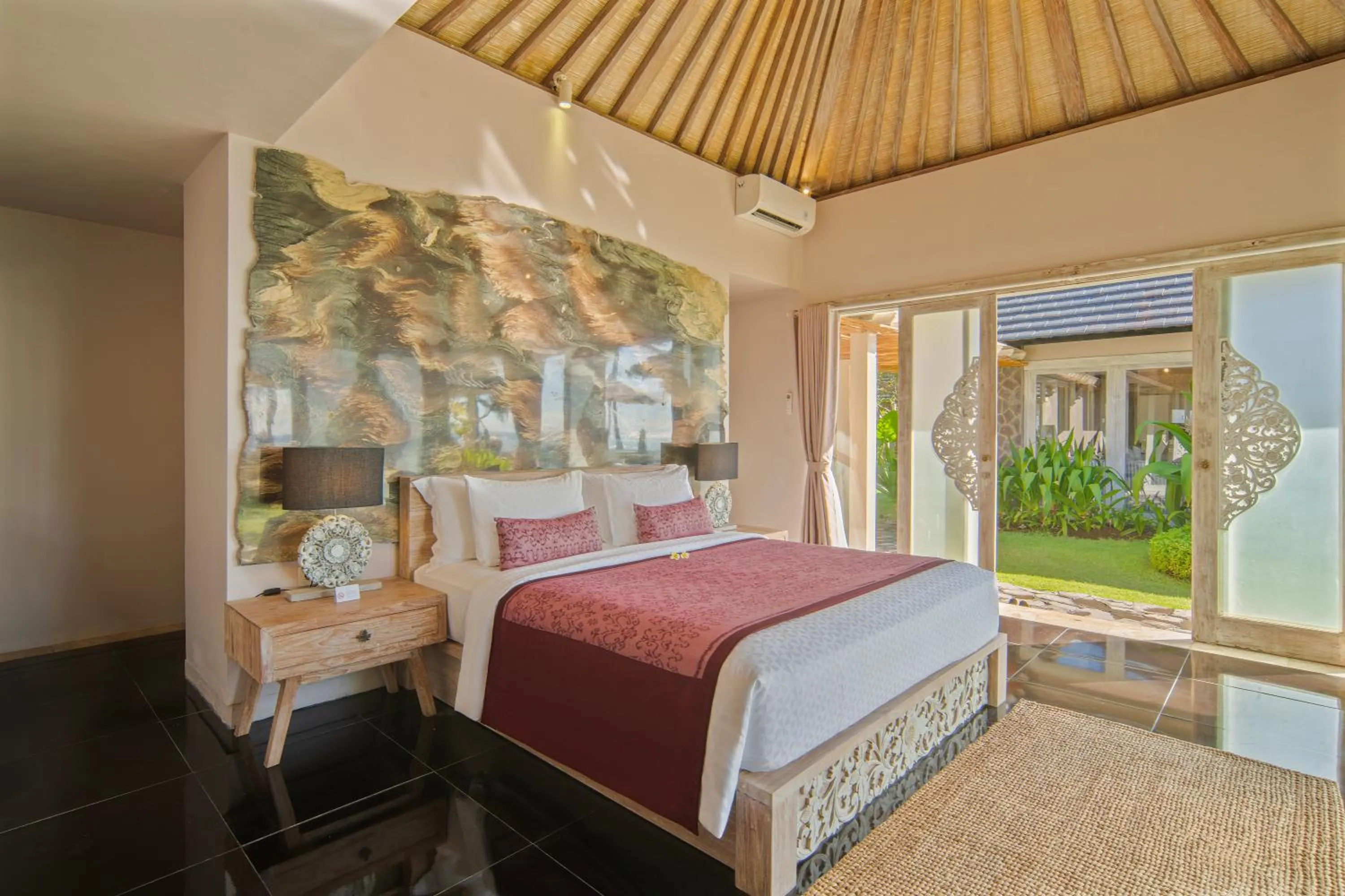 Bedroom, Bed in The Royal Purnama Luxury Villas - Adults Only