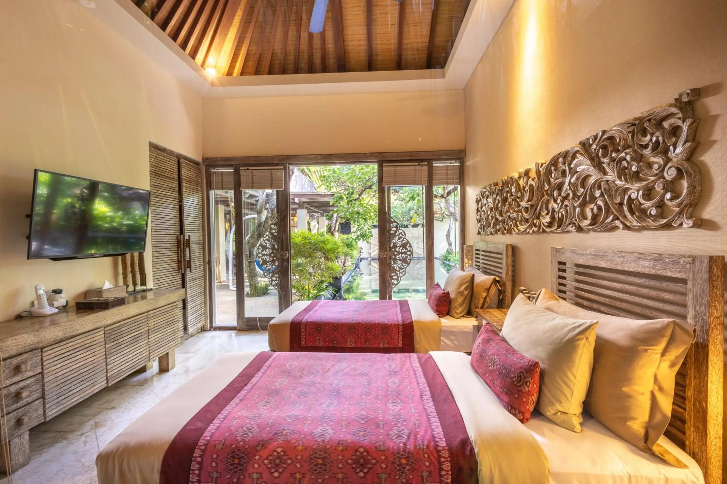 Bedroom, Bed in The Royal Purnama Luxury Villas - Adults Only