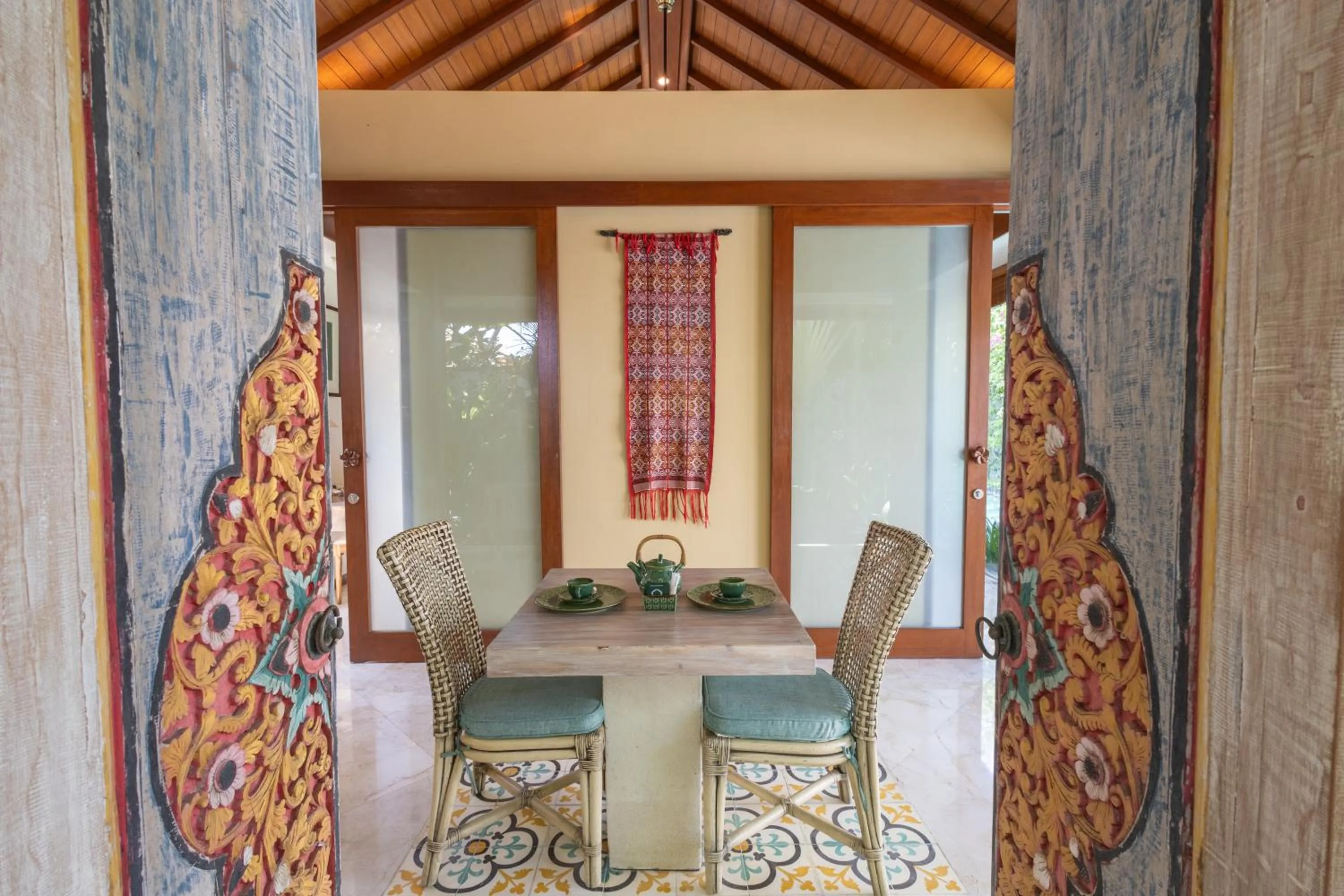 Dining area in The Royal Purnama Luxury Villas - Adults Only