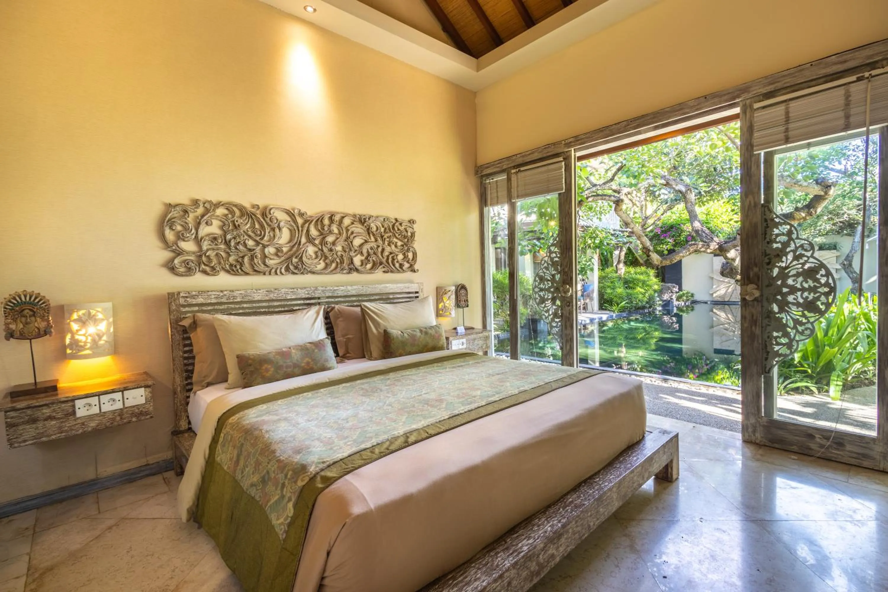 Bedroom, Bed in The Royal Purnama Luxury Villas - Adults Only