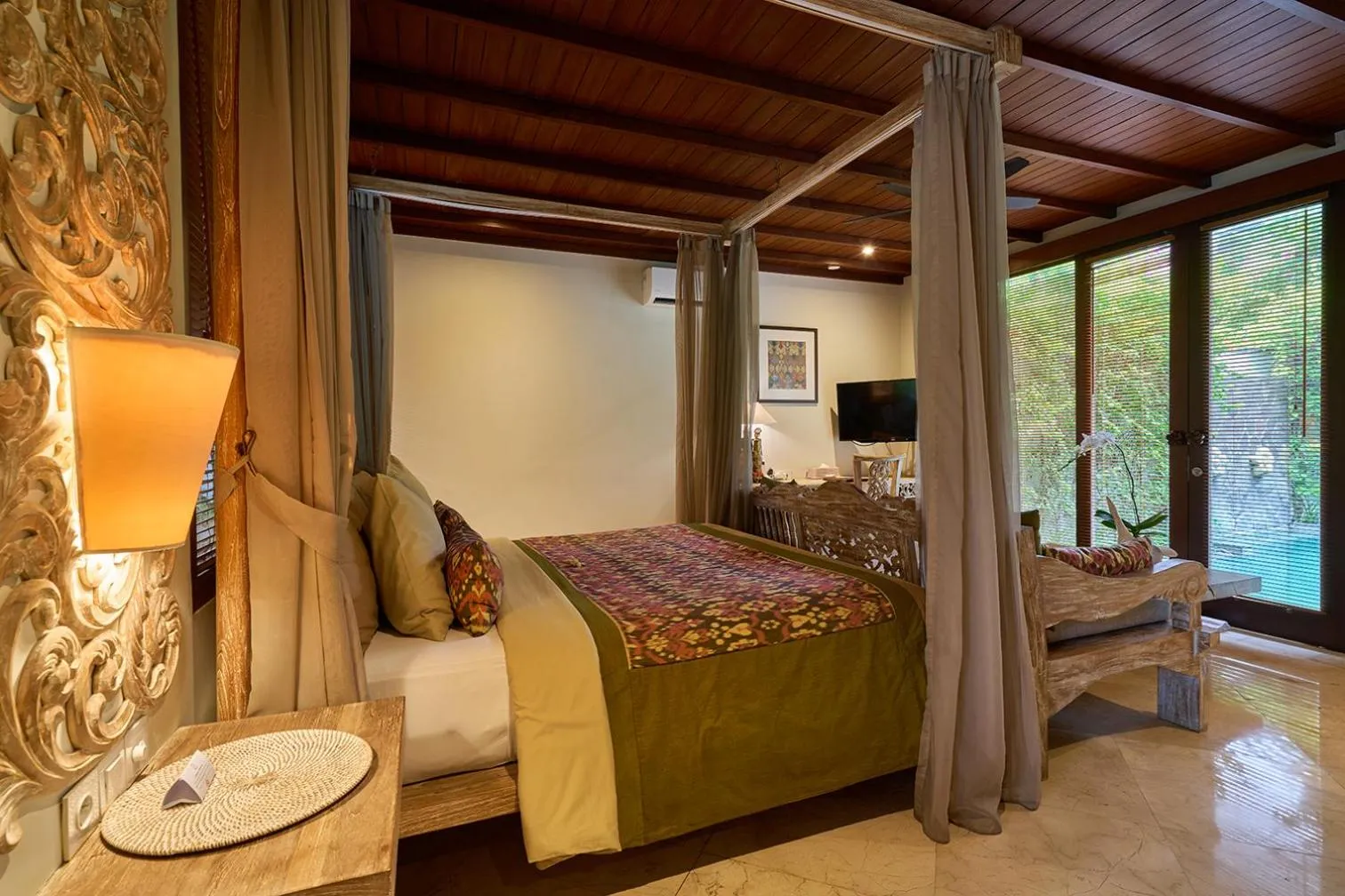 Bedroom, Bed in The Royal Purnama Luxury Villas - Adults Only