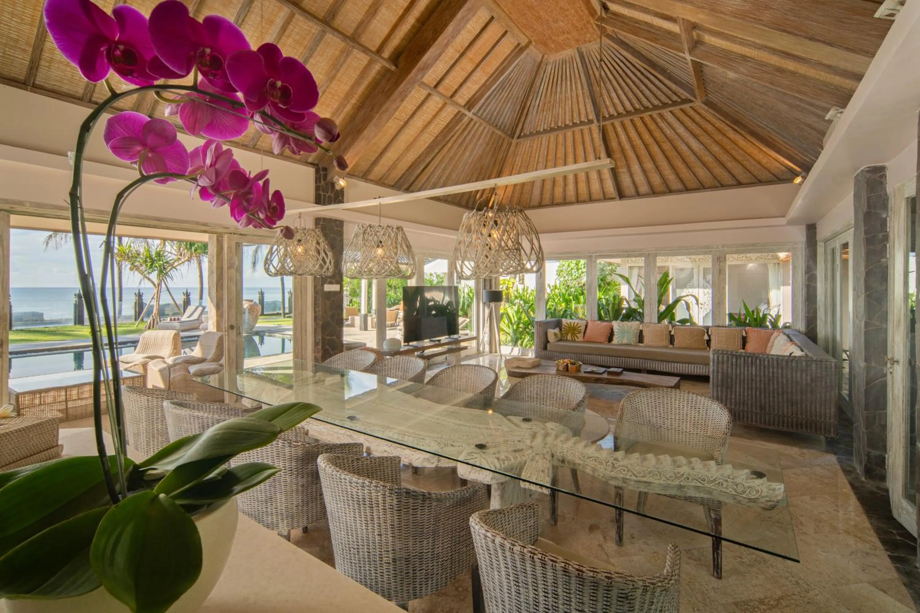 Living room in The Royal Purnama Luxury Villas - Adults Only