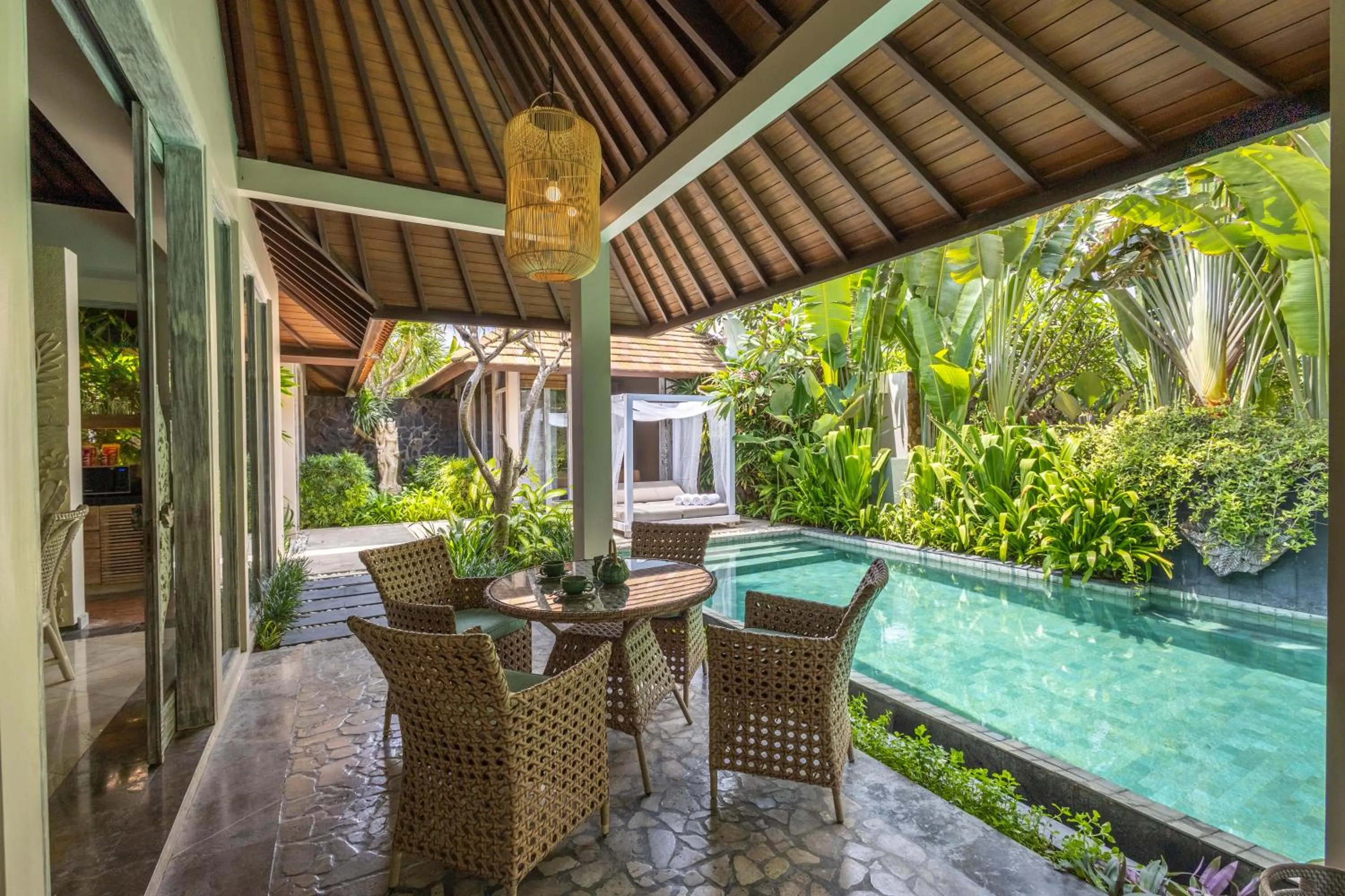 Patio in The Royal Purnama Luxury Villas - Adults Only