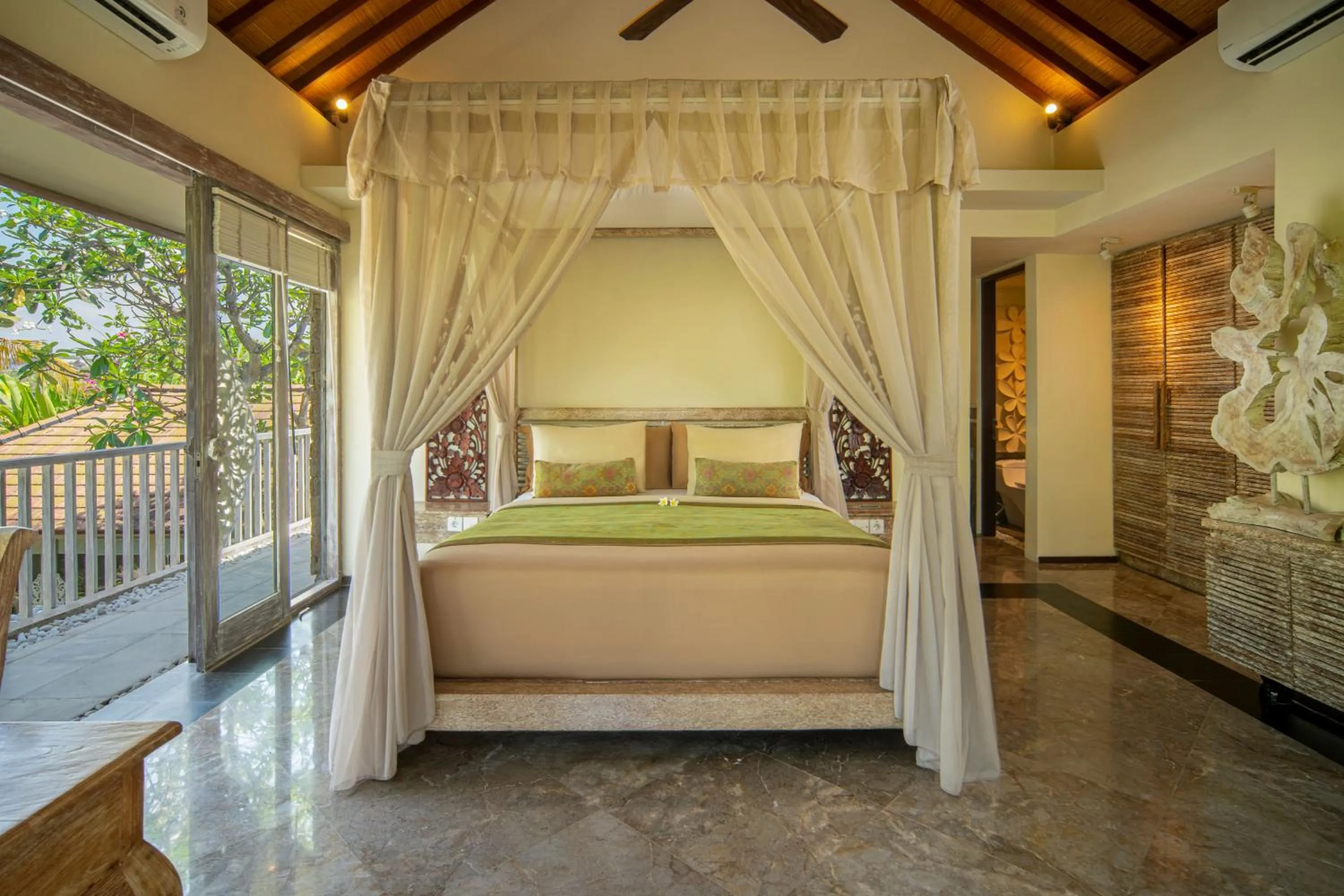 Bedroom, Bed in The Royal Purnama Luxury Villas - Adults Only