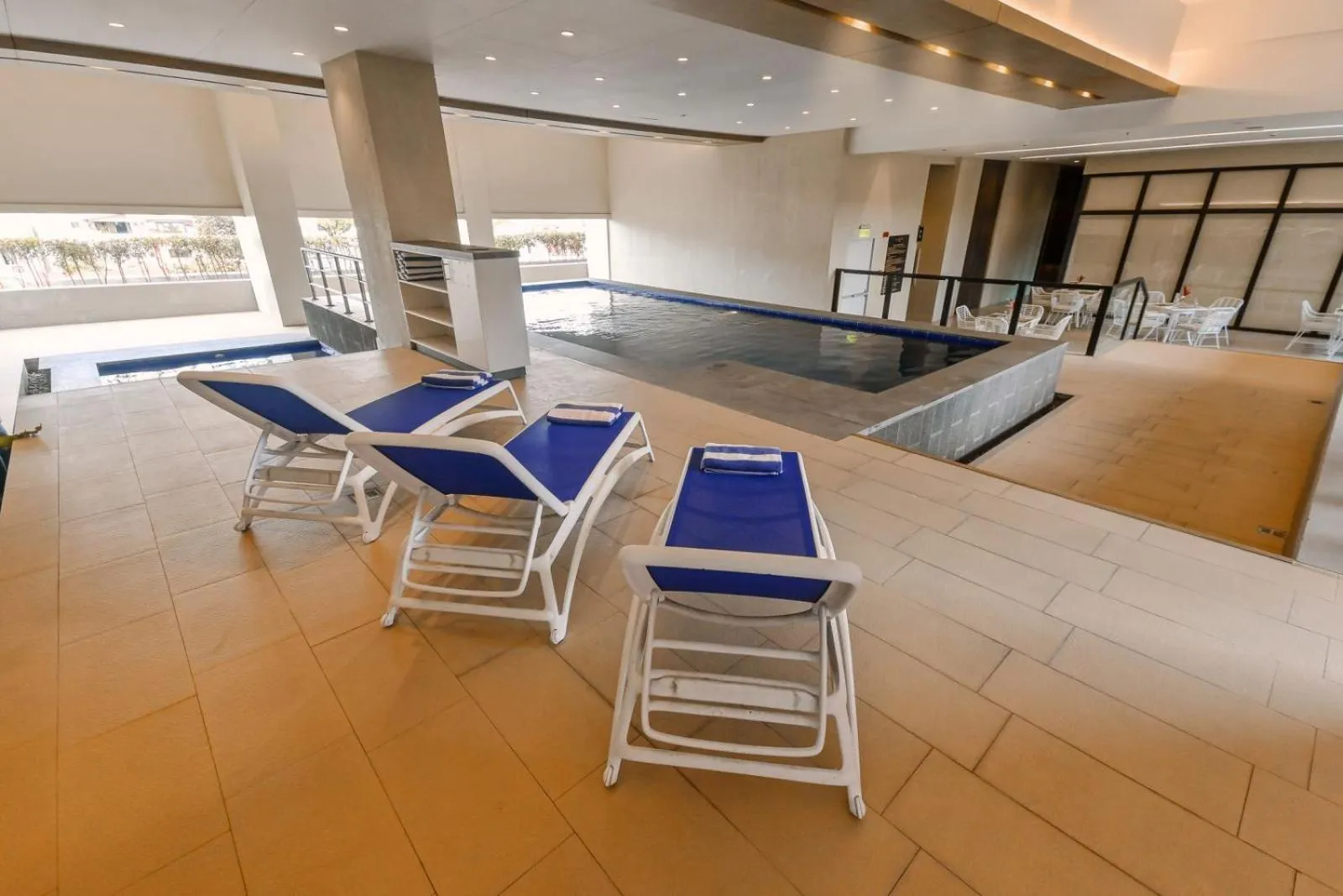 Swimming pool in The Tribute Hotel