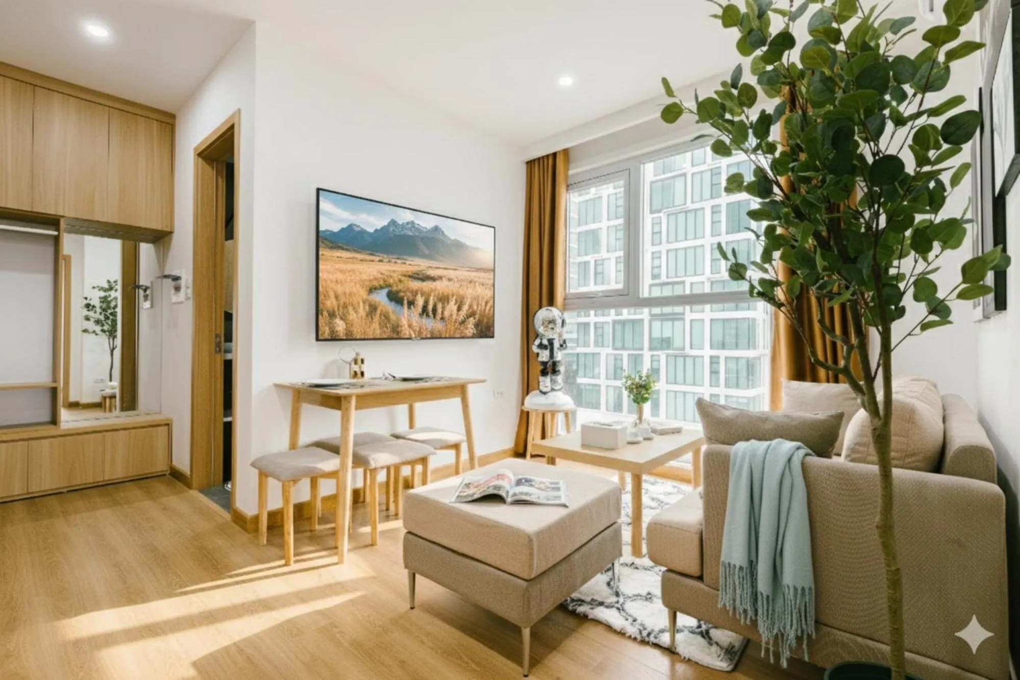 Living room in Label6 Studio West Lake