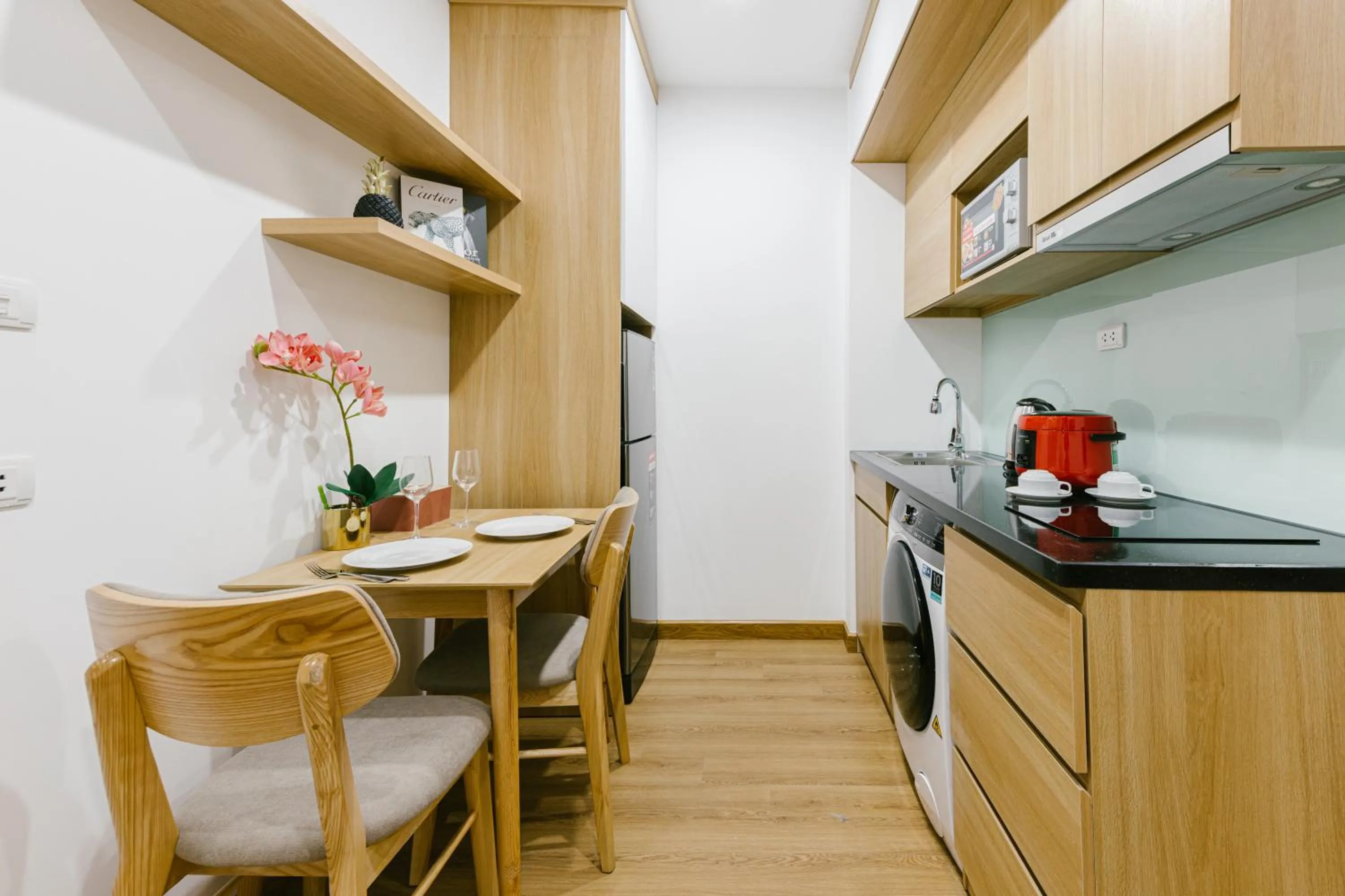 kitchen in The Euphoria Sophisticated Style - Stay 24h