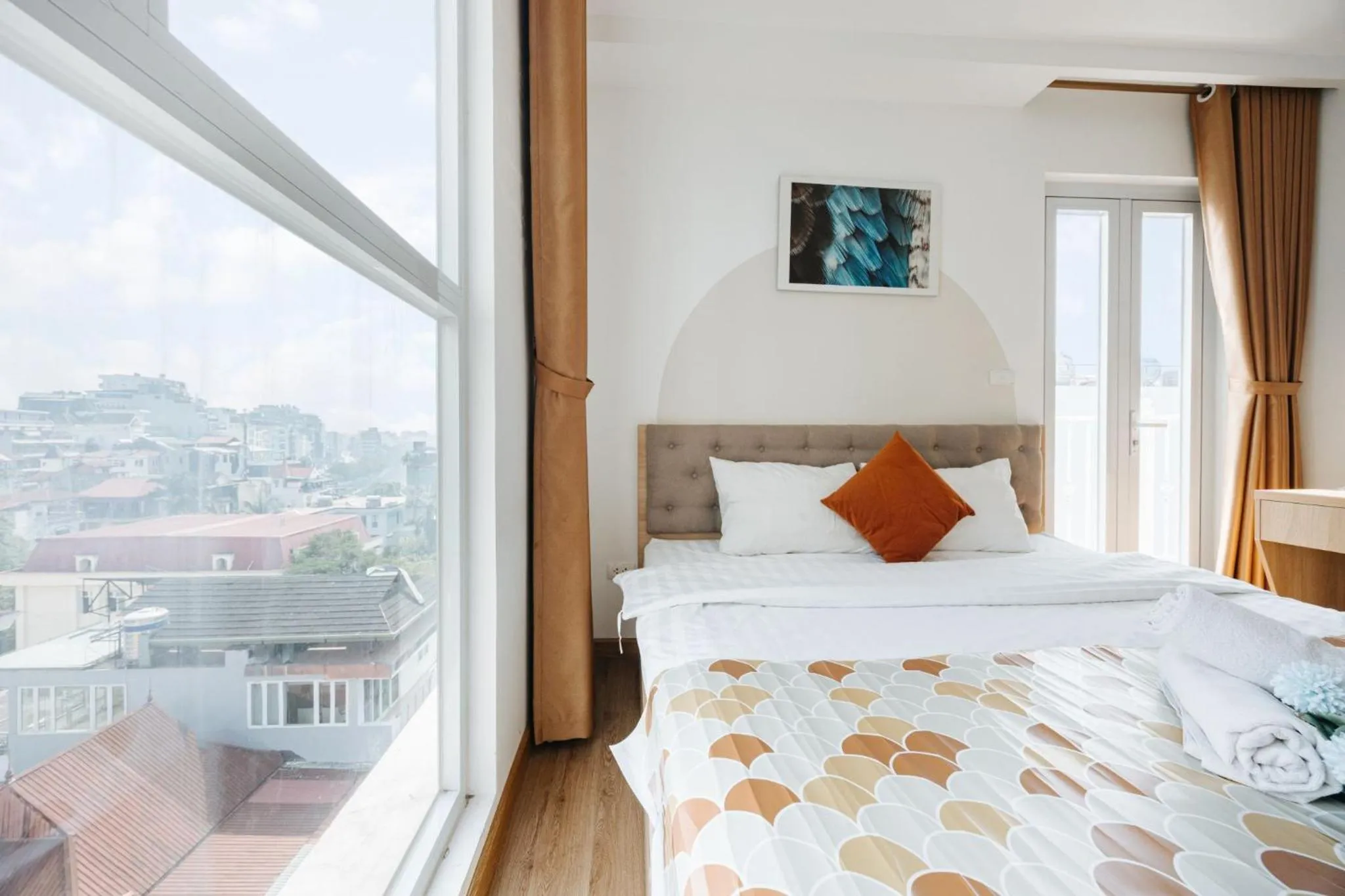 Bed in Label6 Studio West Lake