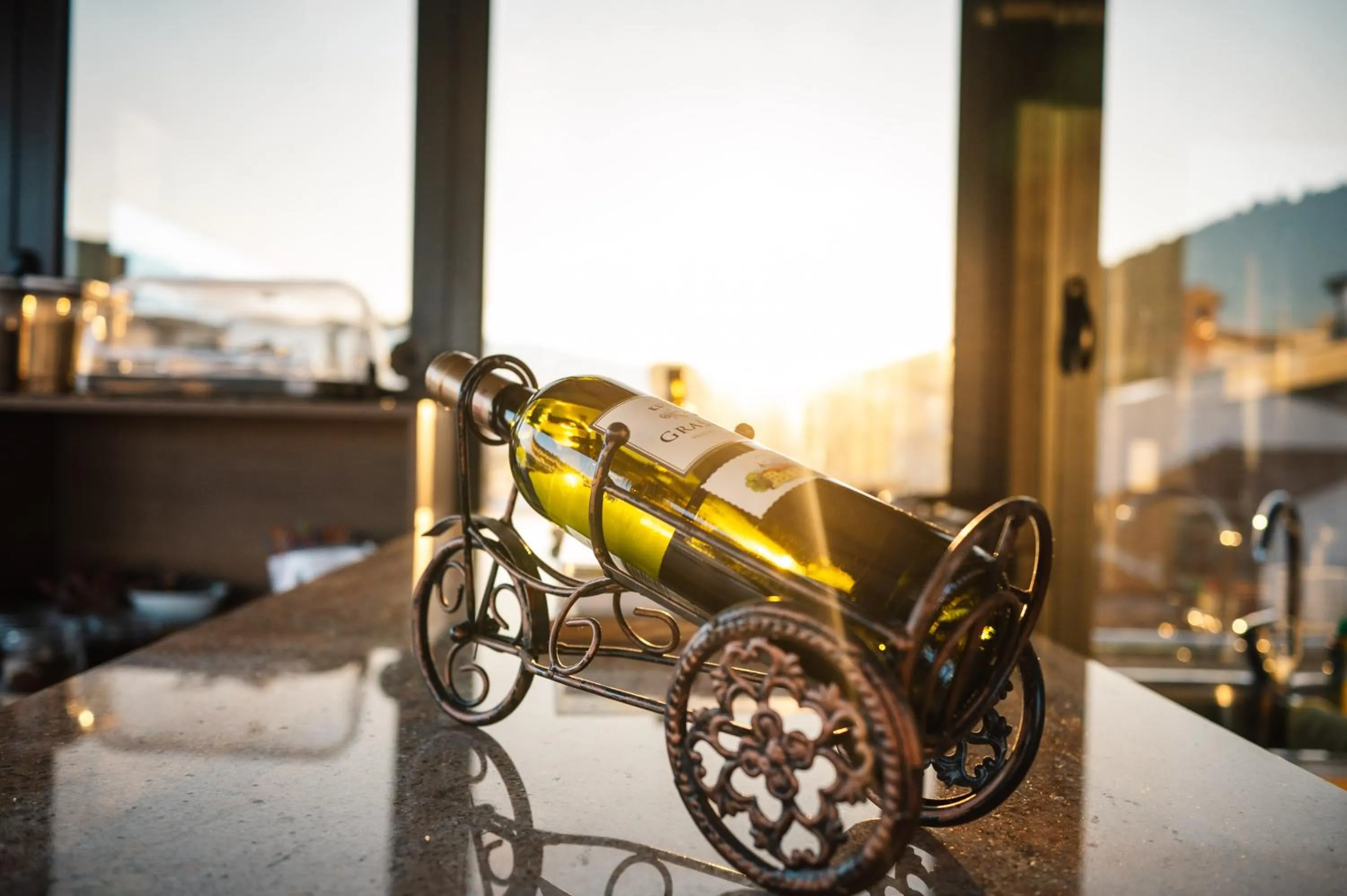 Drinks in Villa Oleander