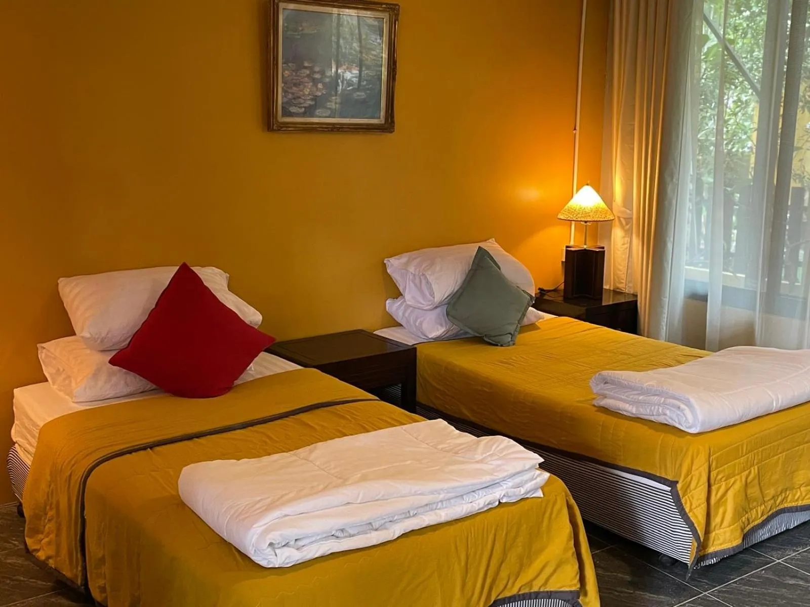 Bedroom, Bed in Golden Mango House