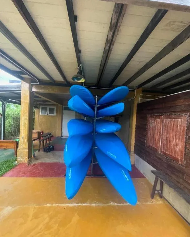 Canoeing in Golden Mango House