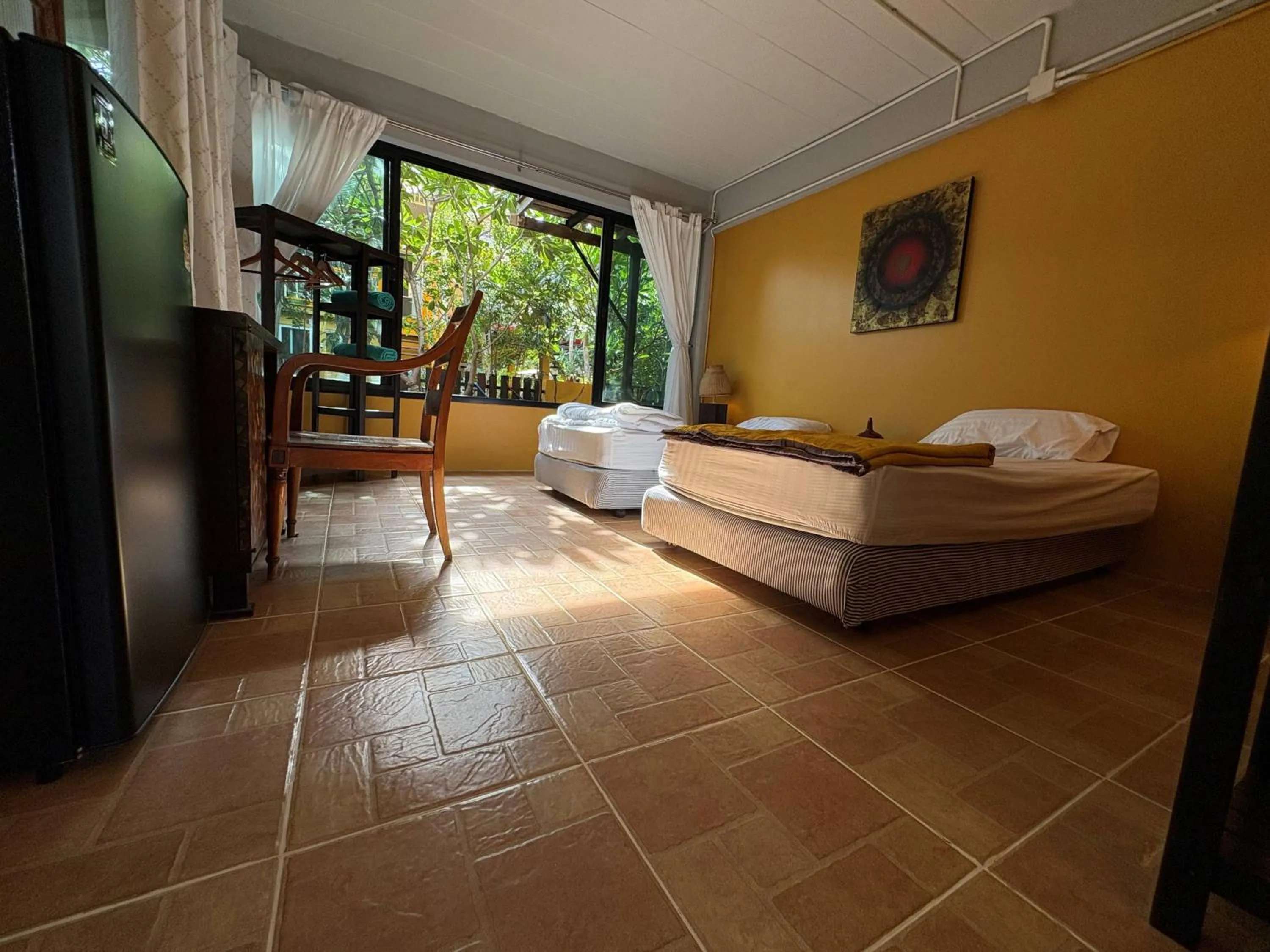 Bedroom, Bed in Golden Mango House