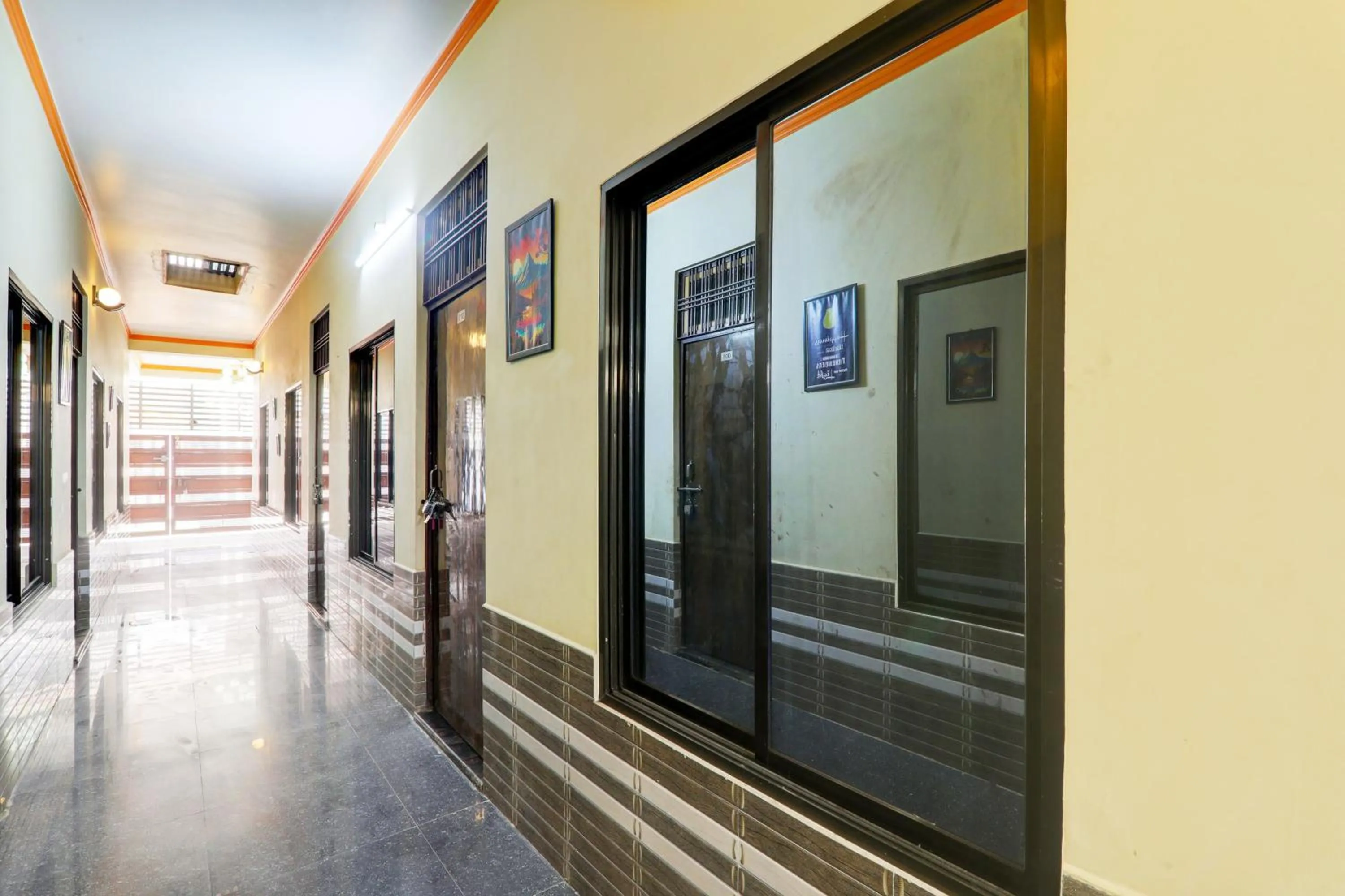 Lobby or reception in Hotel O Ramadhya Palace