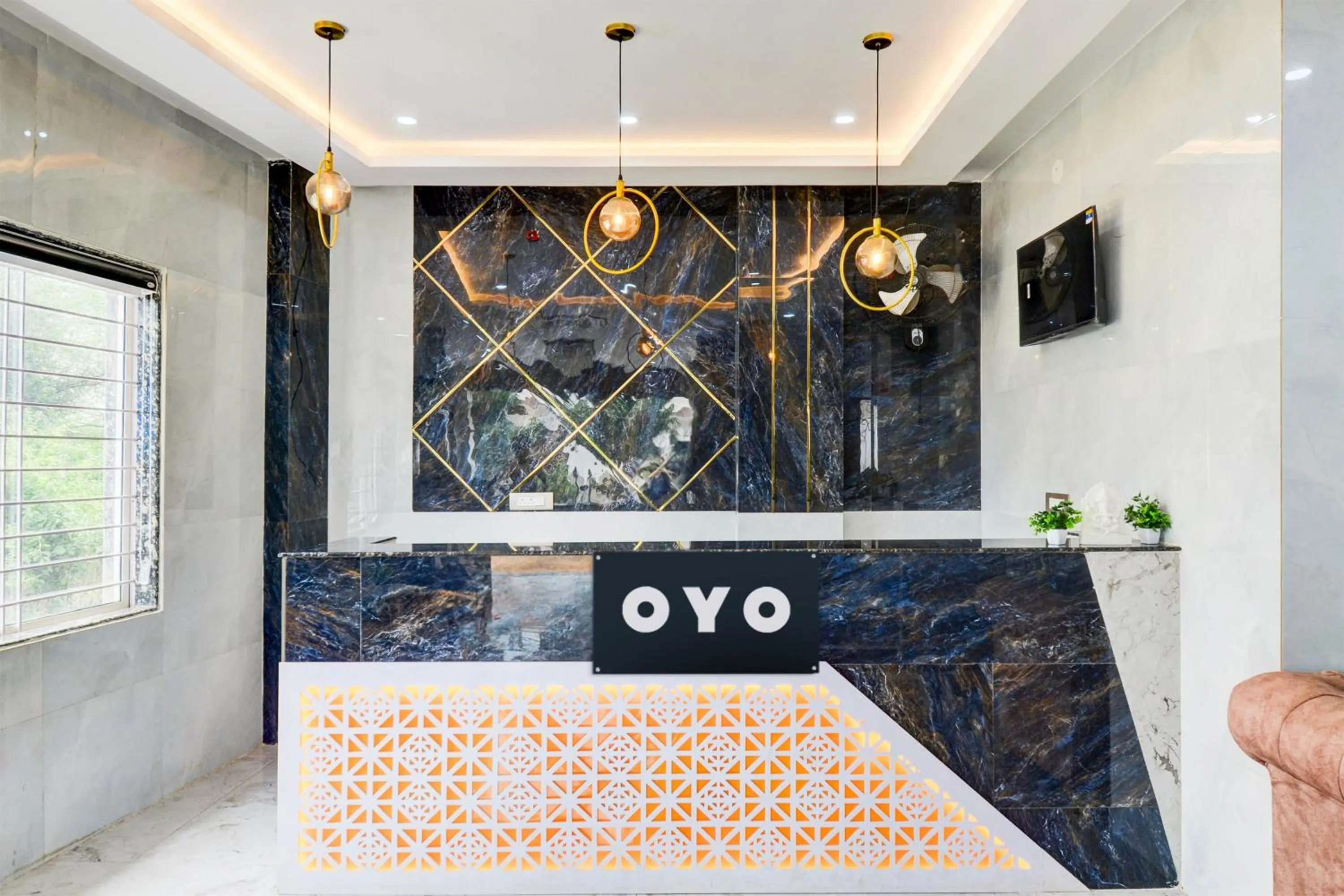 Lobby or reception in Hotel O Simony Palace