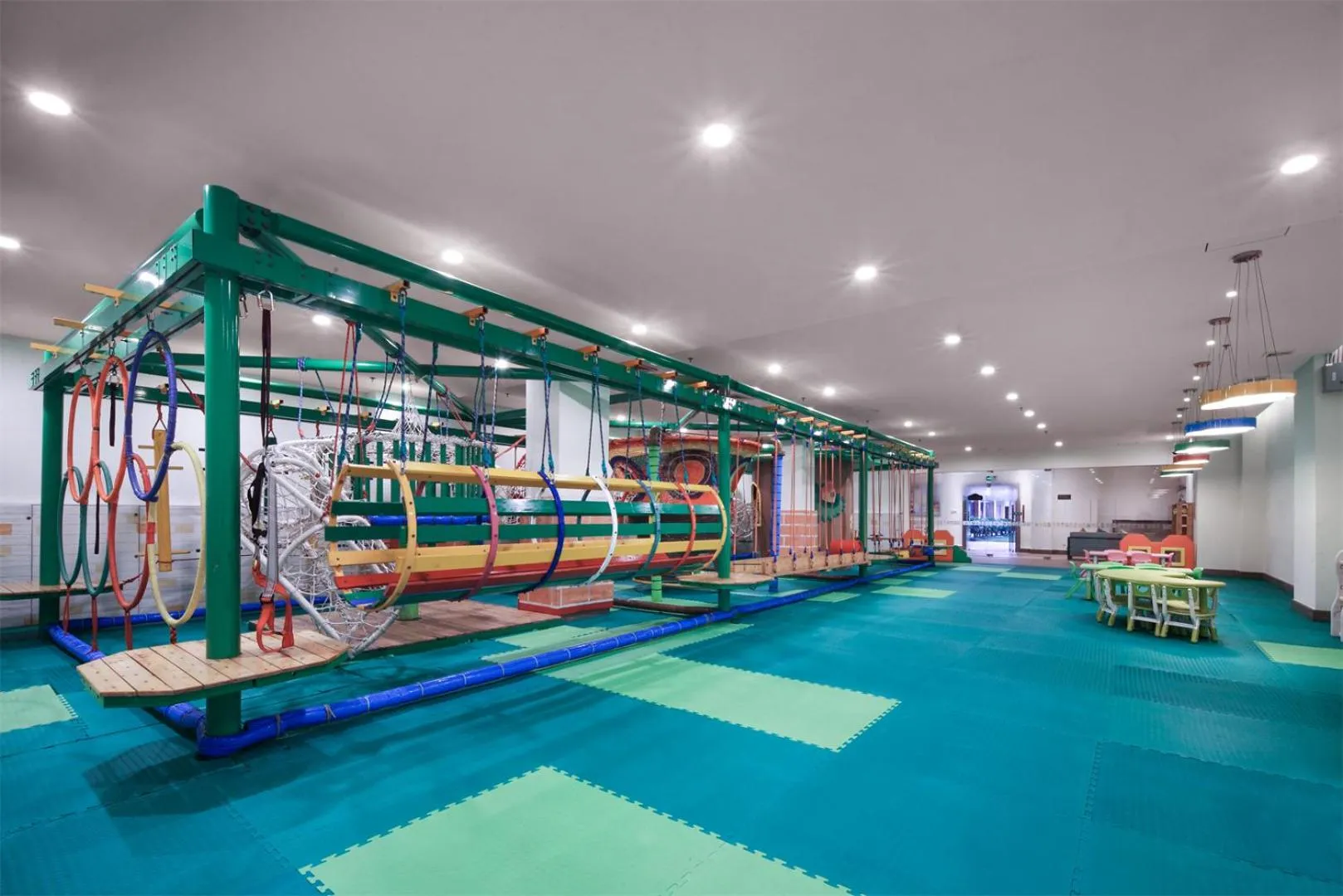 Children play ground in Yangshuo Riverside Resorts Hotel