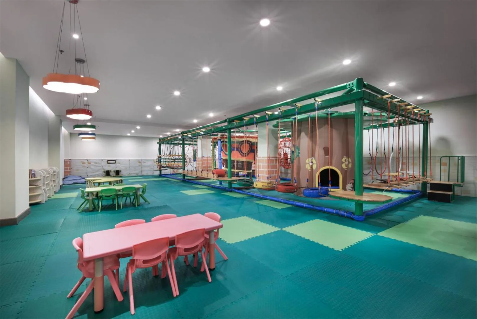 Children play ground in Yangshuo Riverside Resorts Hotel