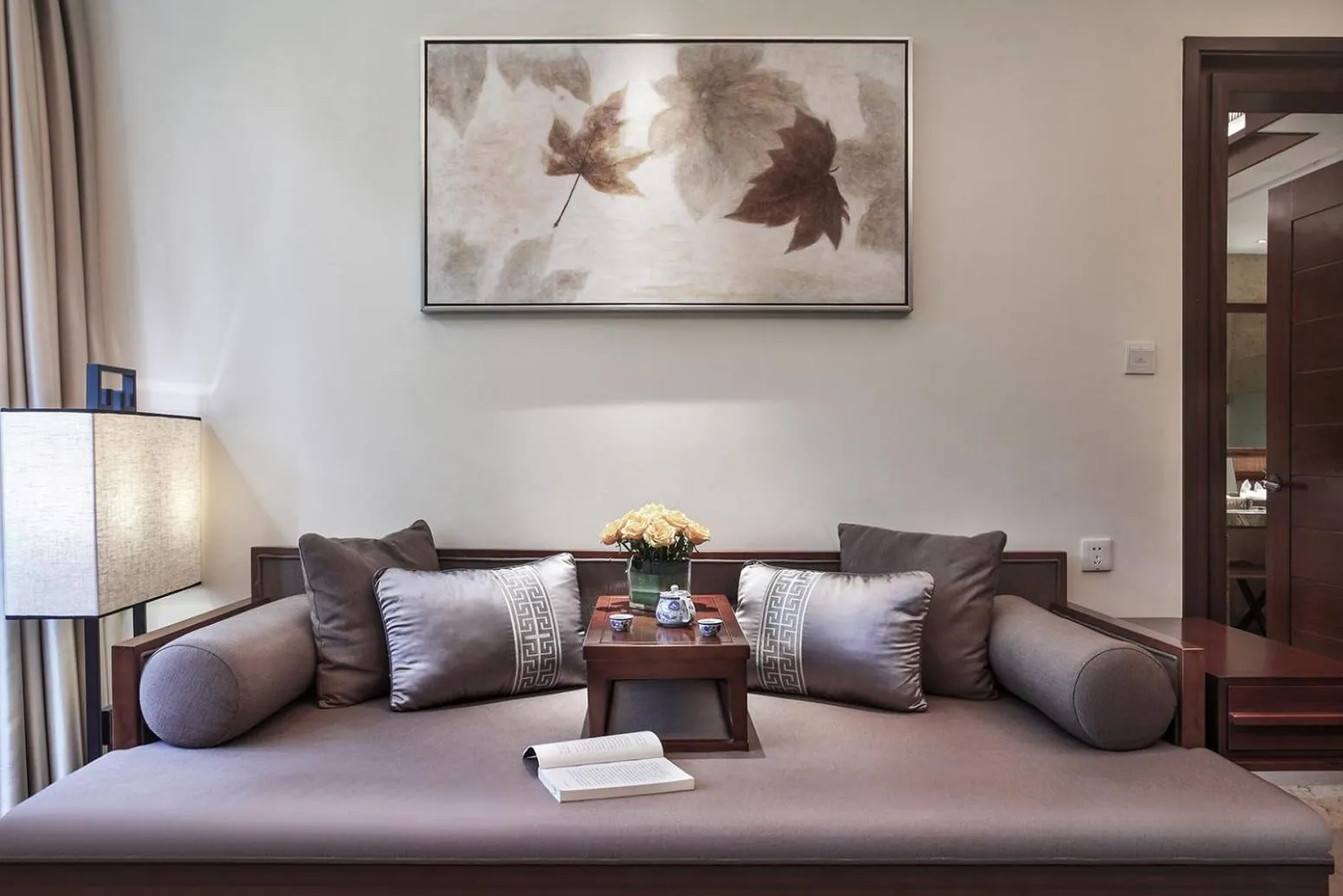 Seating area in Yangshuo Riverside Resorts Hotel