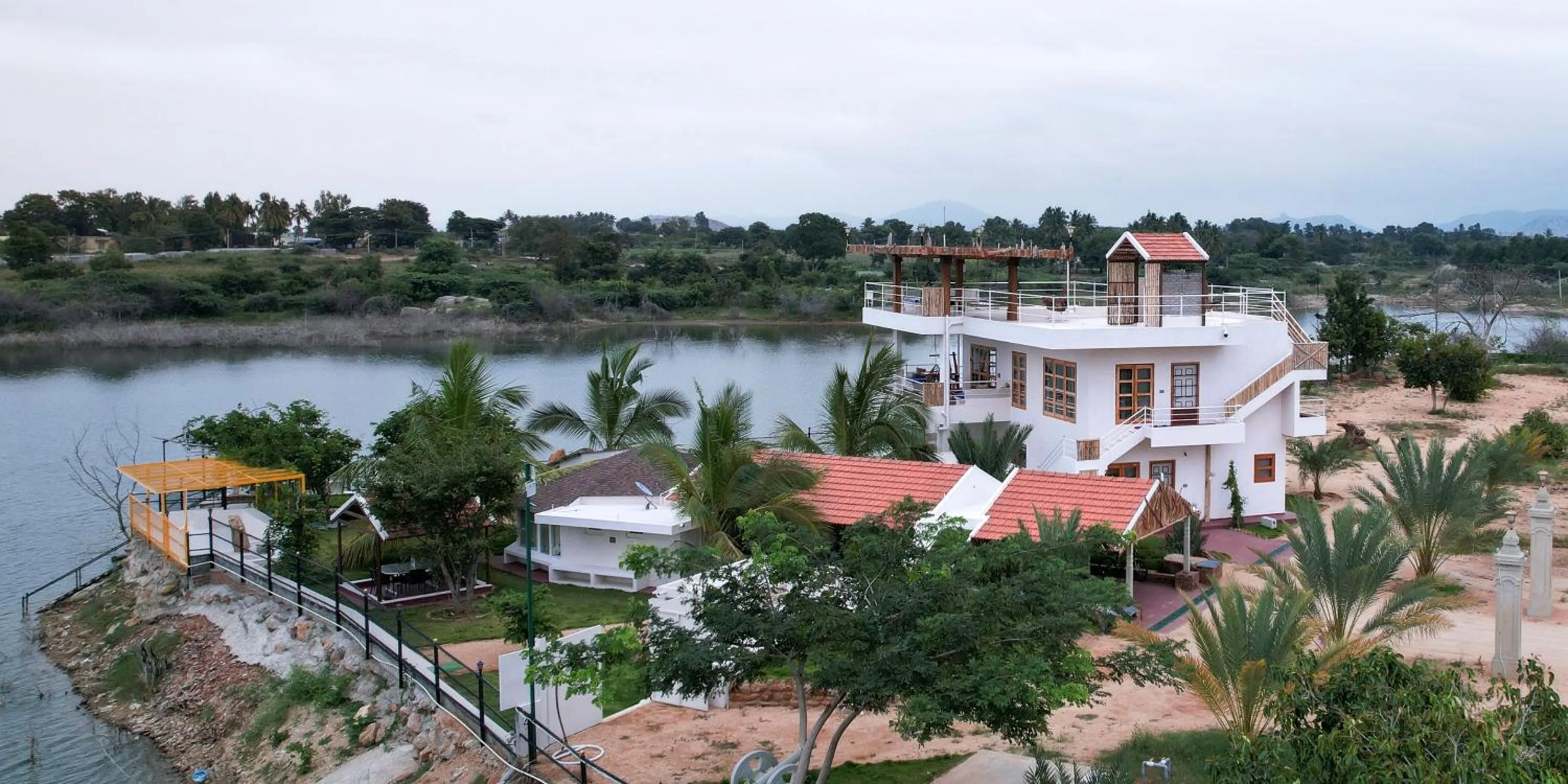 View (from property/room) in Habba Dates Villa Near Chikkaballapur