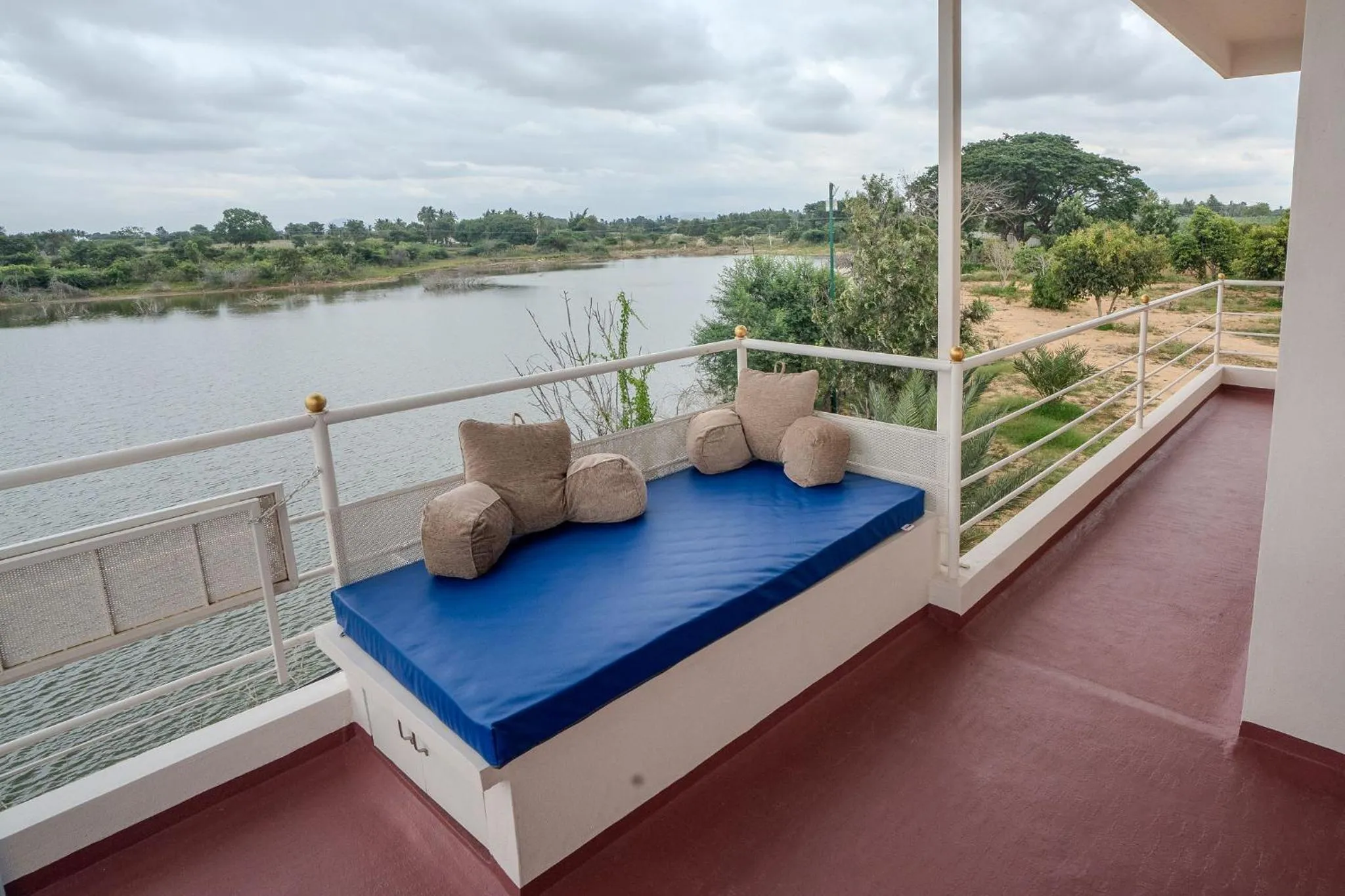 Patio in Habba Dates Villa Near Chikkaballapur