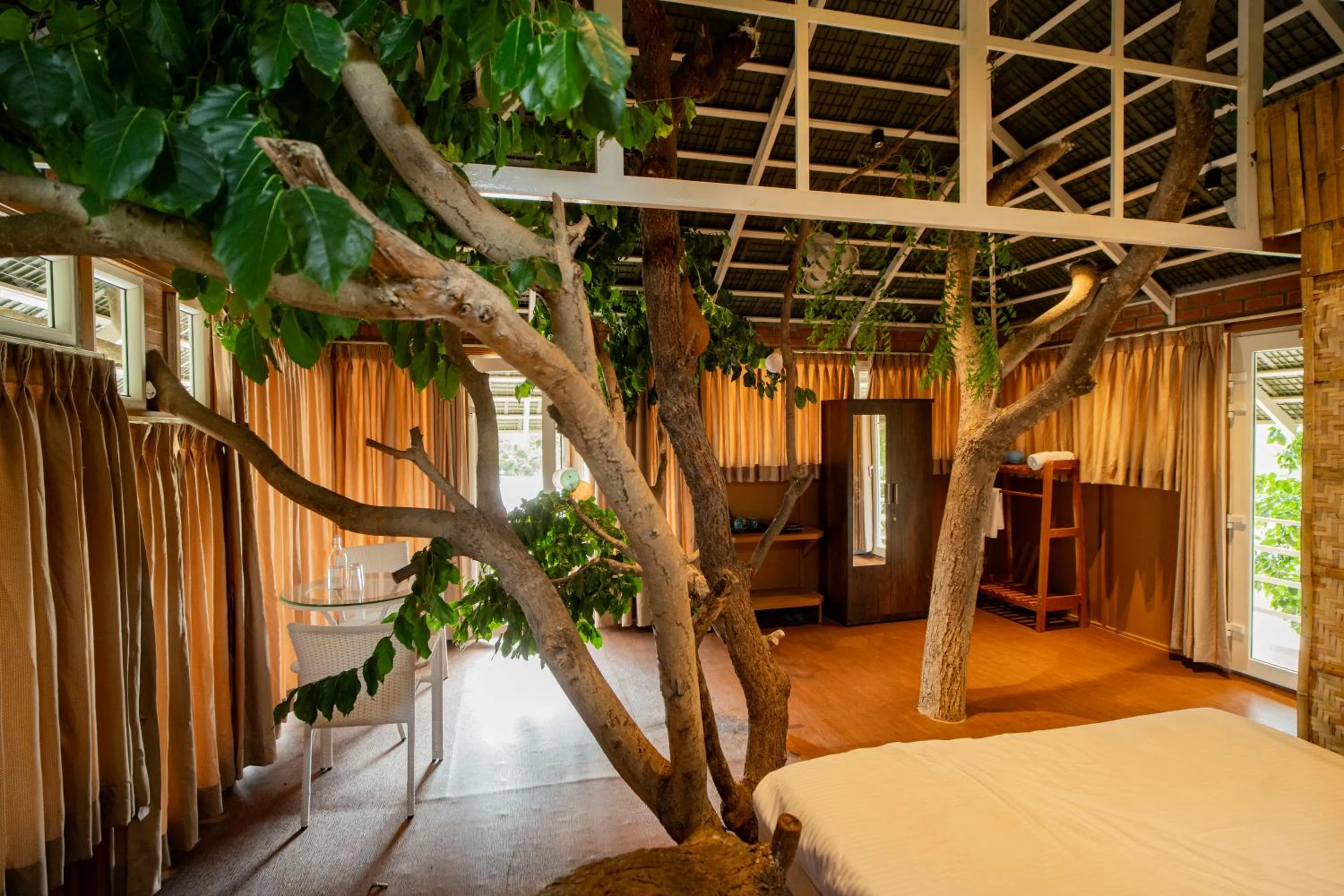 Photo of the whole room, Bed in Habba Dates Villa Near Chikkaballapur