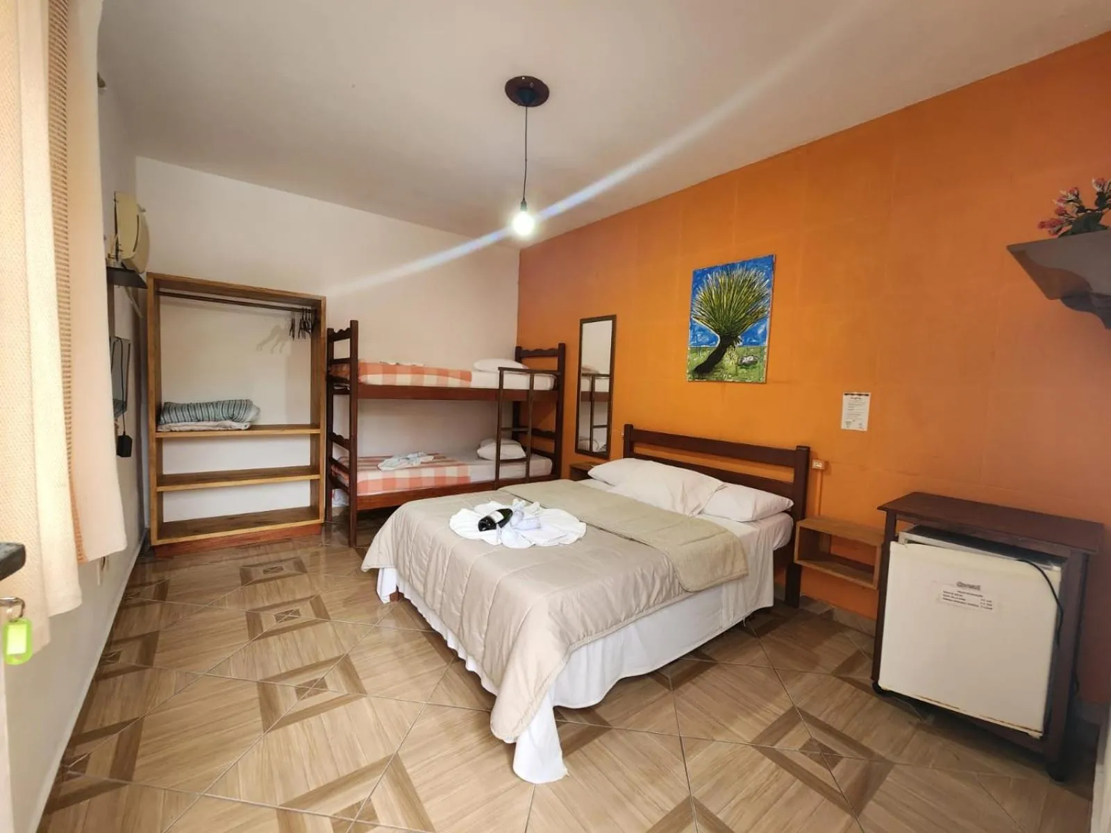 Quadruple Room in Pousada Caminho da Serra Paraty