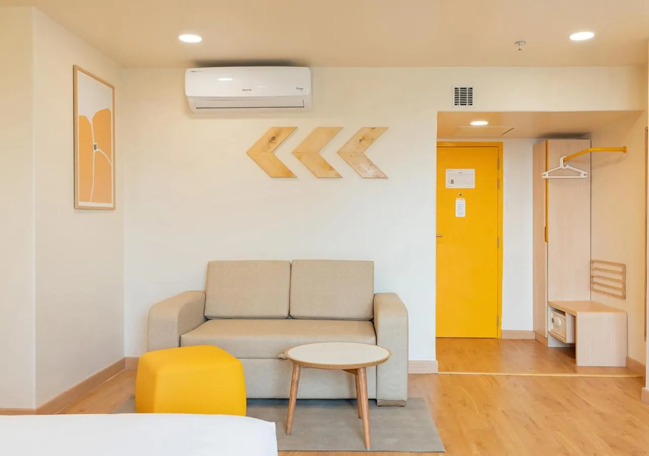 Seating area in Bloom Hotel - SG Highway