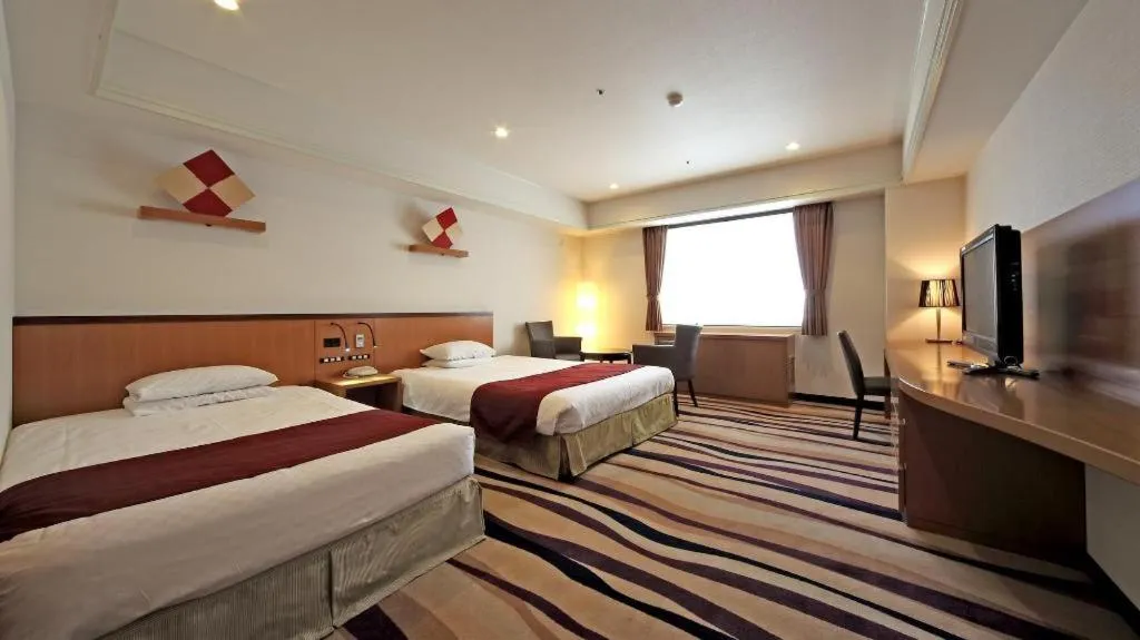 Bed in Gifu Grand Hotel