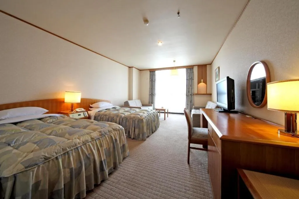 Bed in Gifu Grand Hotel