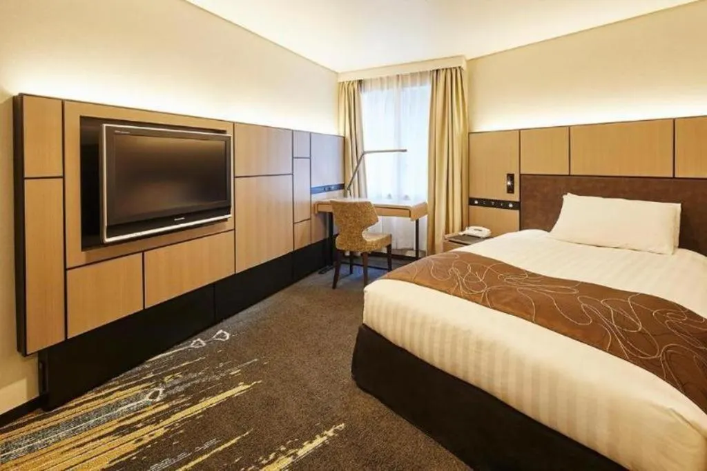 Bed in Akasaka Excel Hotel Tokyu