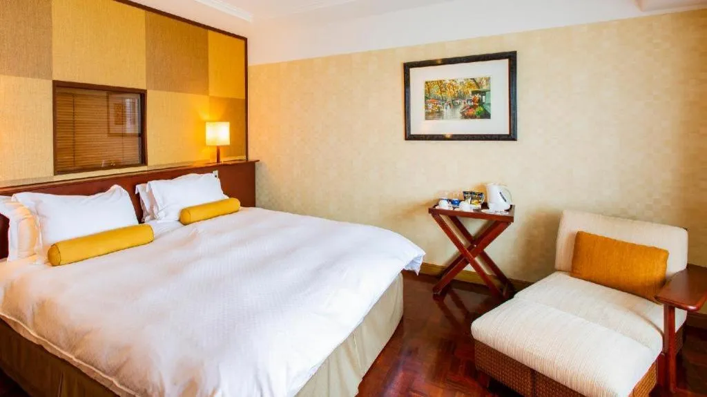 Bed in Miyazaki Kanko Hotel