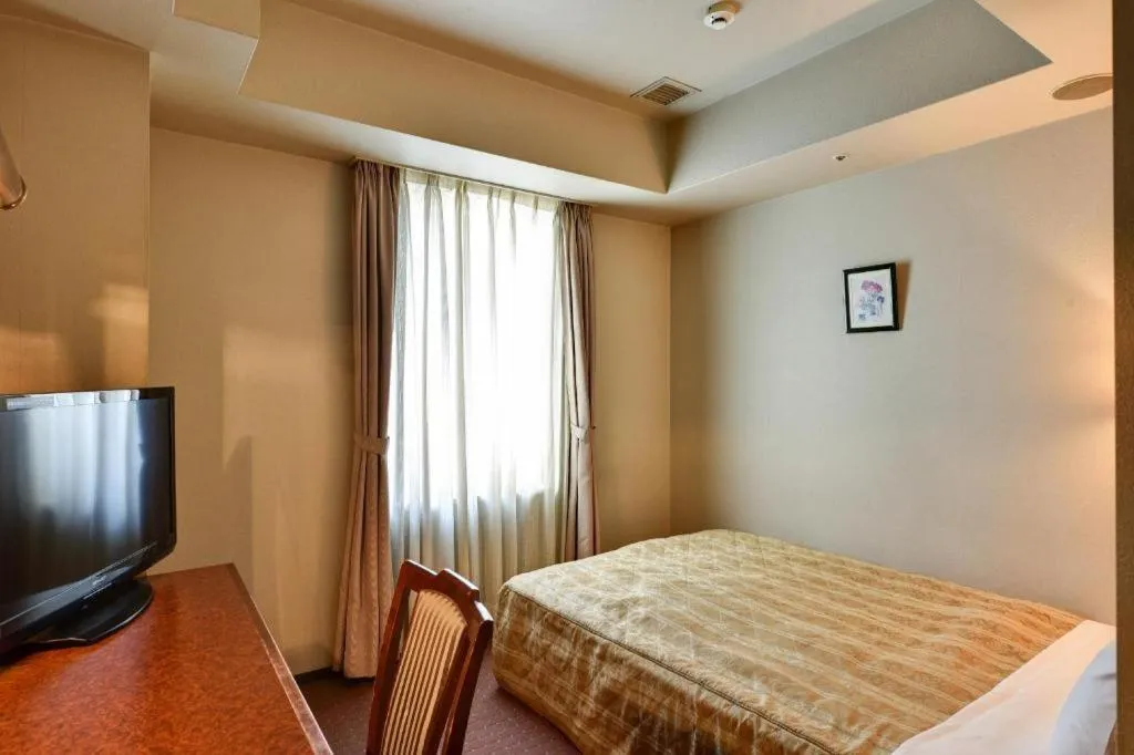 Bed in Hotel Ascent Fukuoka