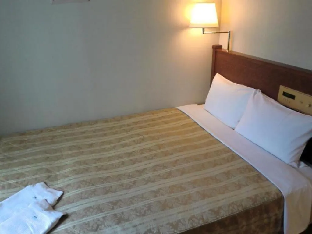 Bed in Hotel Ascent Fukuoka