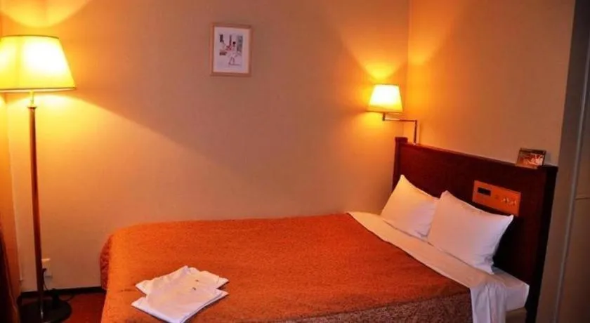 Bed in Hotel Ascent Fukuoka