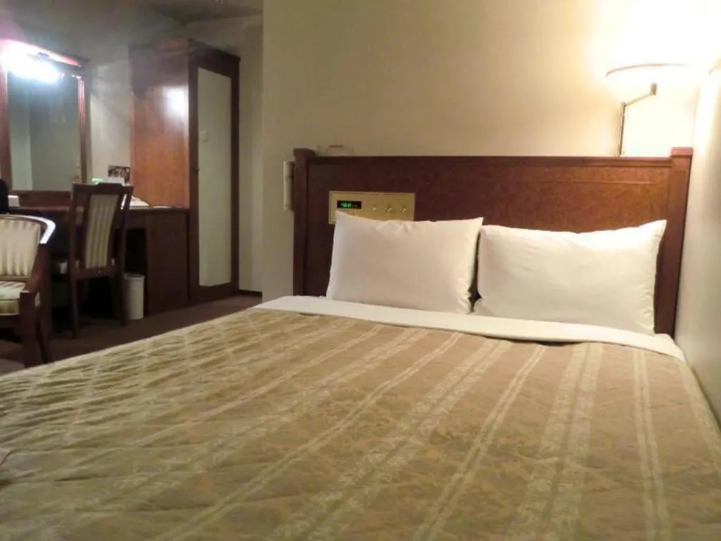 Bed in Hotel Ascent Fukuoka