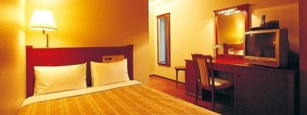 Bed in Hotel Ascent Fukuoka