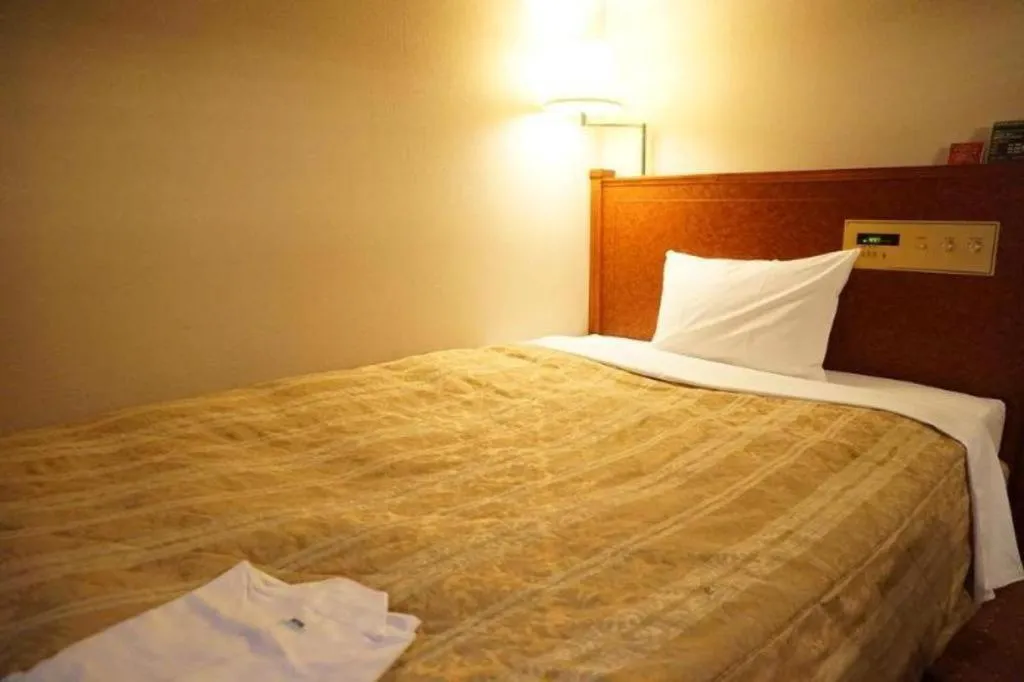 Bed in Hotel Ascent Fukuoka