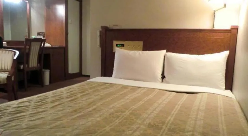 Bed in Hotel Ascent Fukuoka