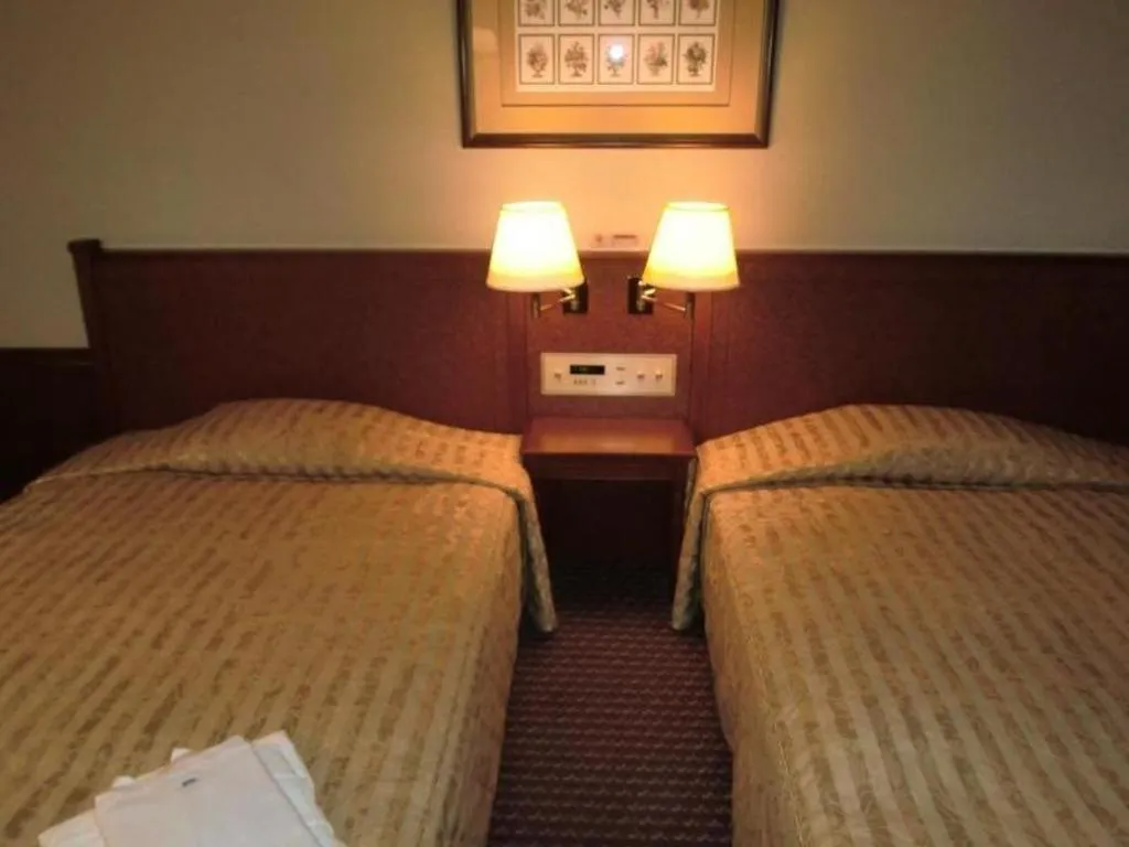 Bed in Hotel Ascent Fukuoka