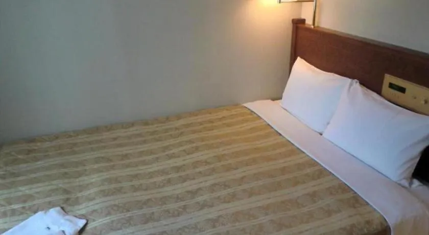 Bed in Hotel Ascent Fukuoka