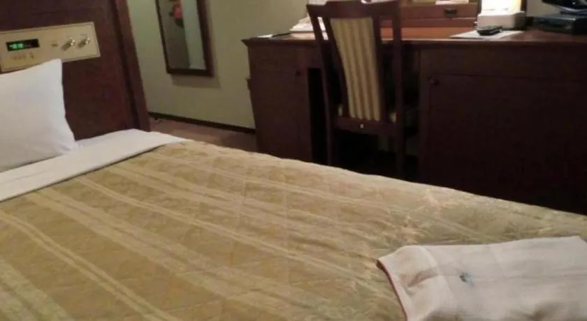 Bed in Hotel Ascent Fukuoka