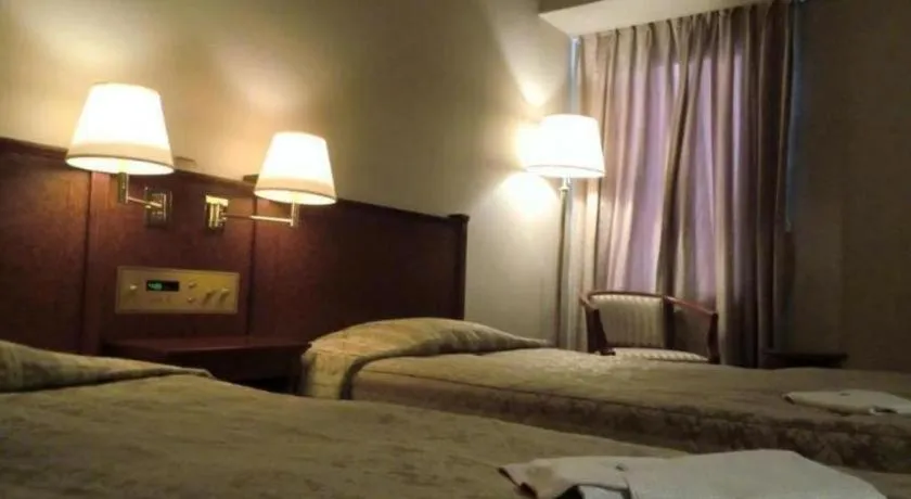 Bed in Hotel Ascent Fukuoka