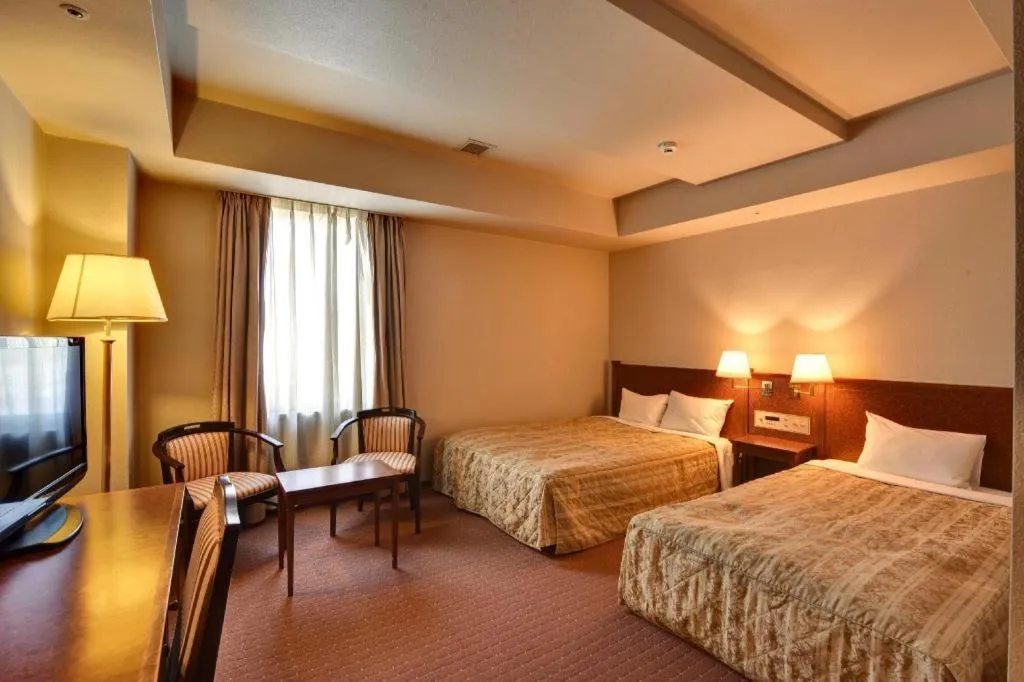 Bed in Hotel Ascent Fukuoka